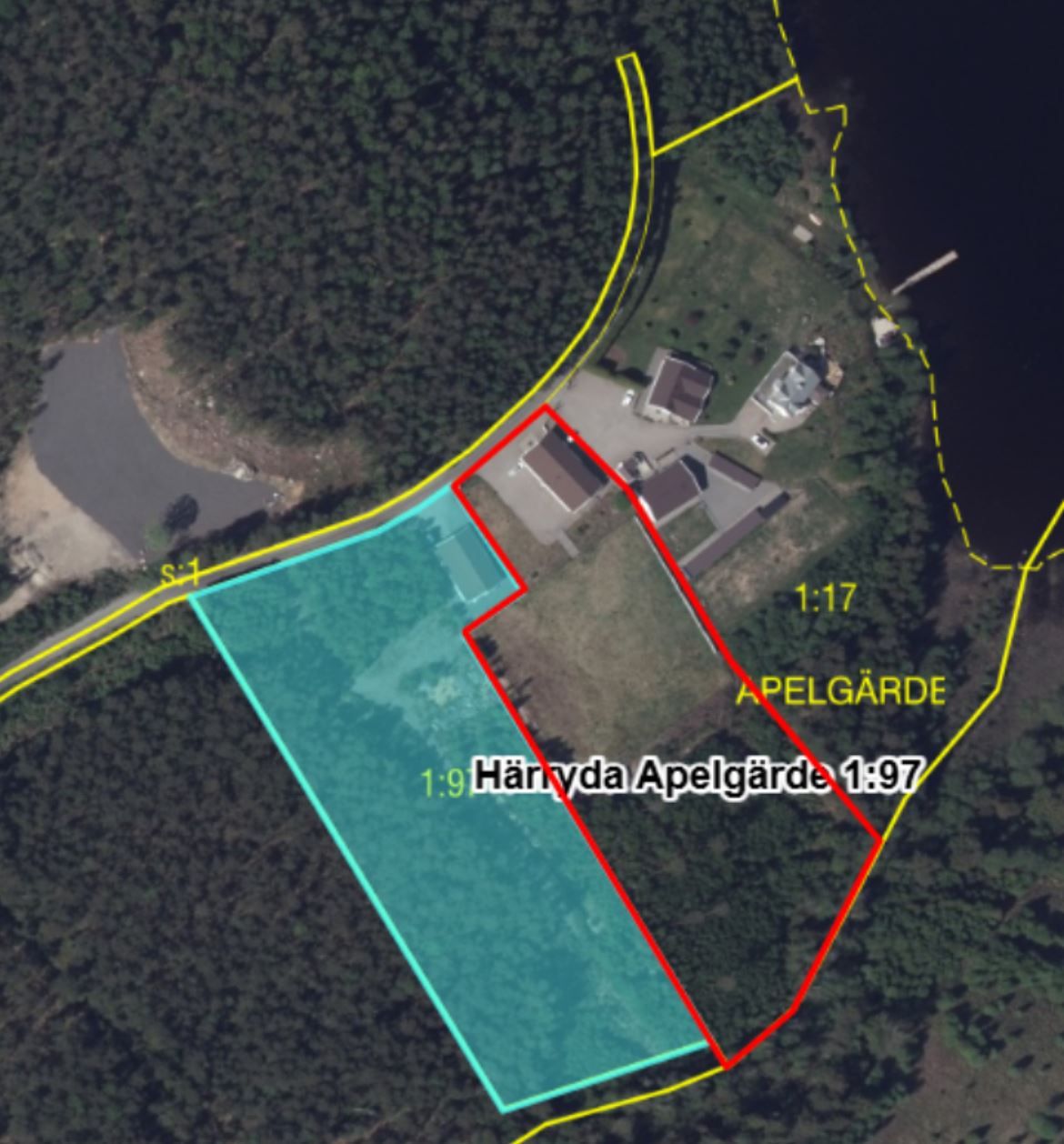 Tänkt fastighetsreglering