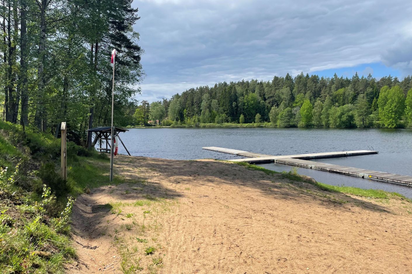 Badplats Rammsjön