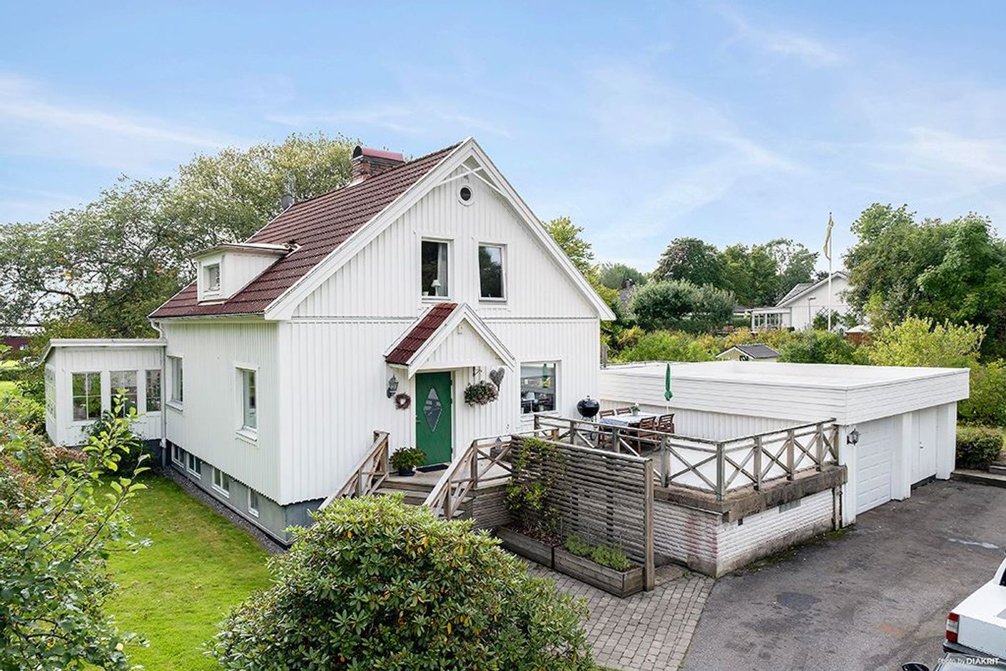 Vy från infarten