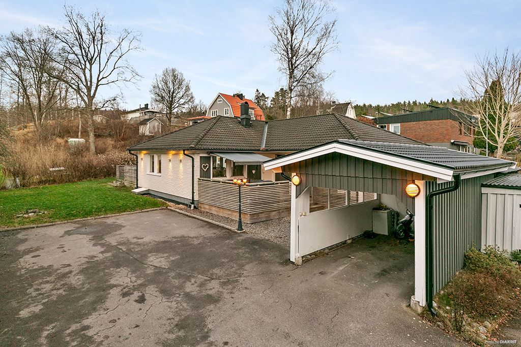 Vy från infart