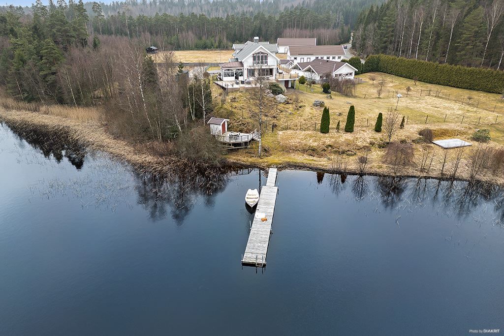 Vy från sjösida