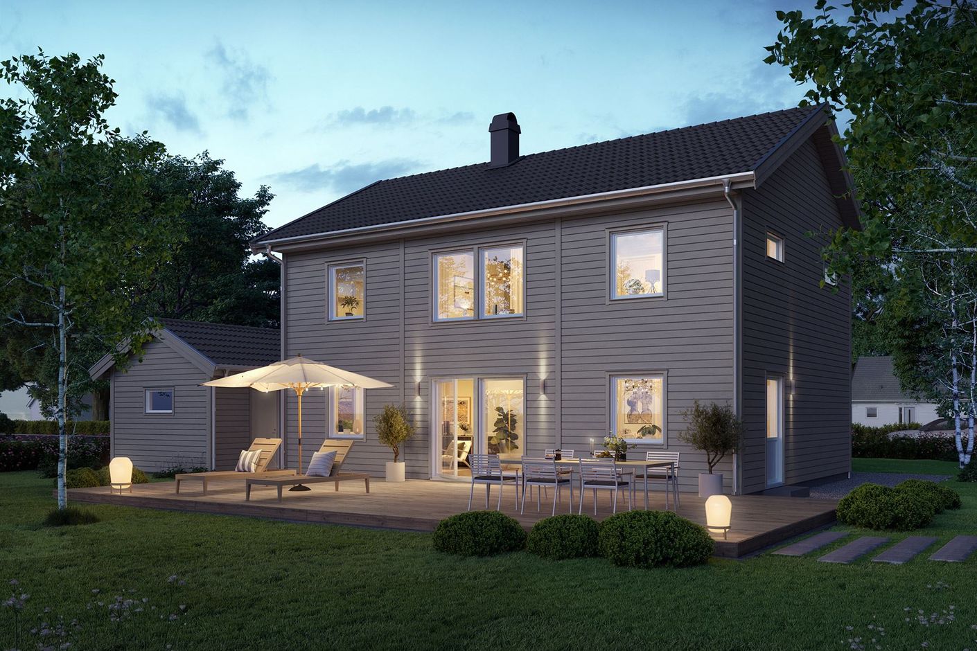 PRIO 158, modern baksida