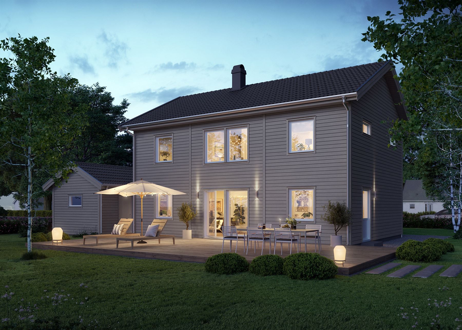 PRIO 158, modern baksida