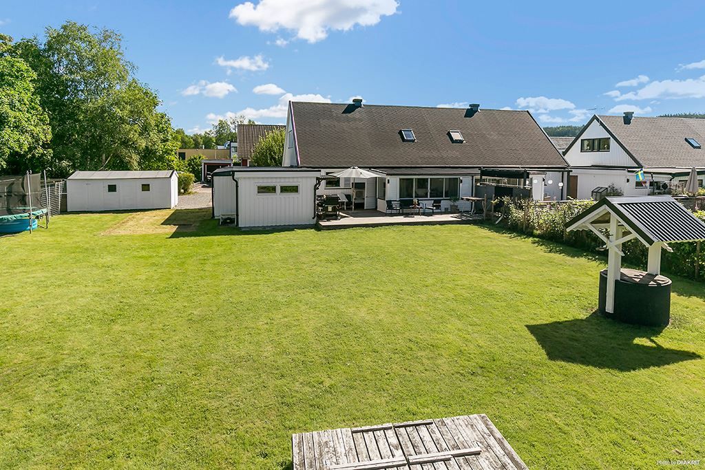 Vy från trädgården