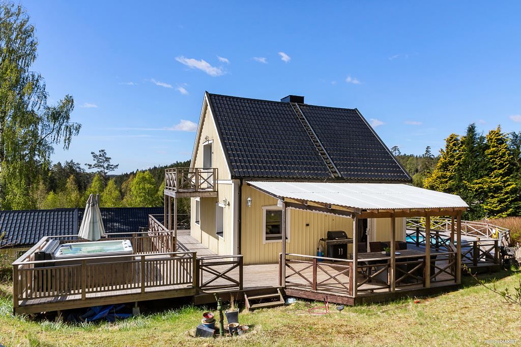 Vy från trädgården