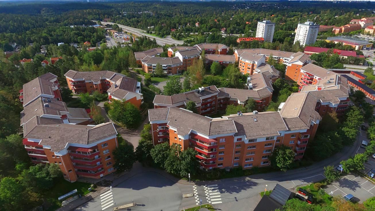 Vy över Skogalundsklippan