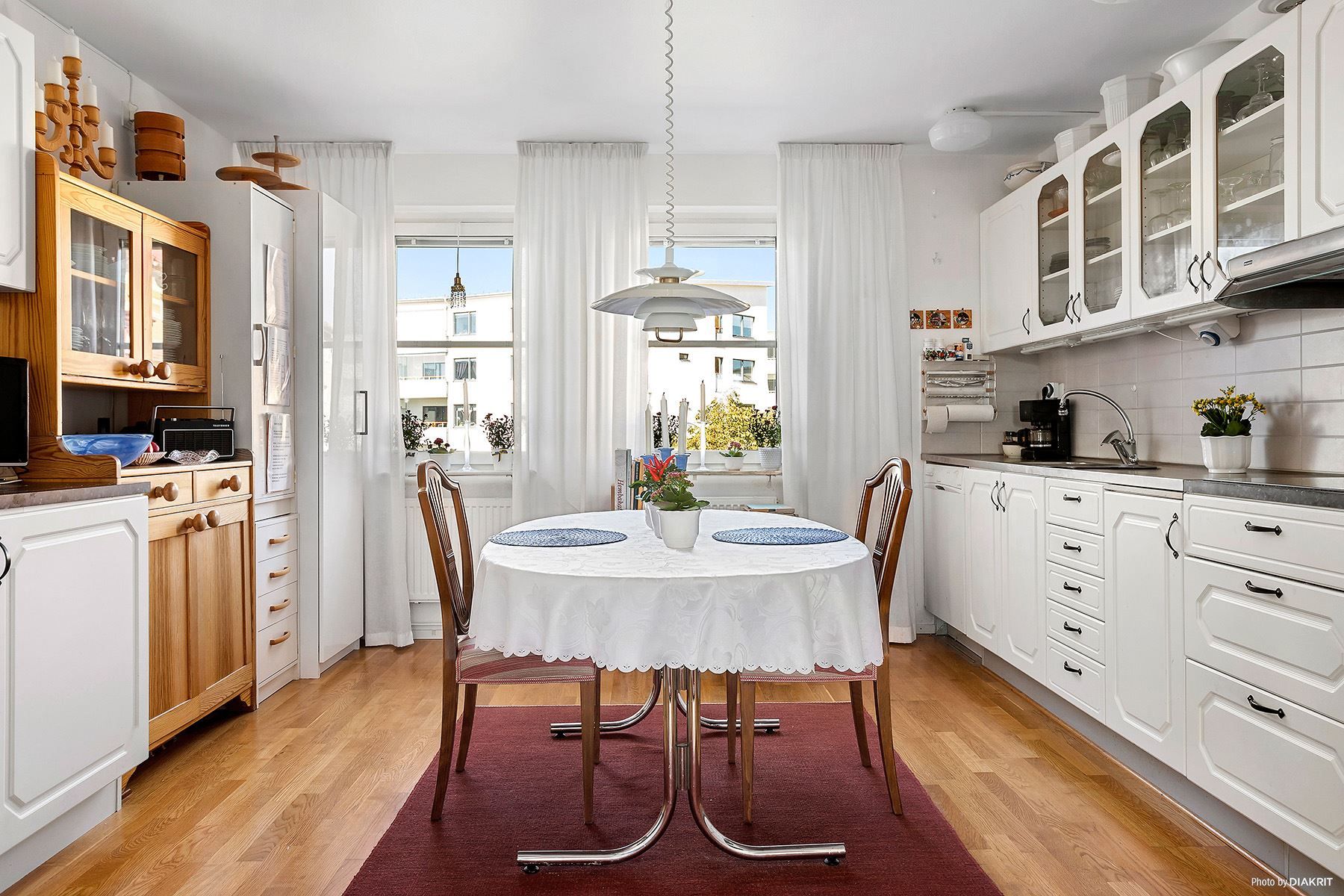 Kök med matplats