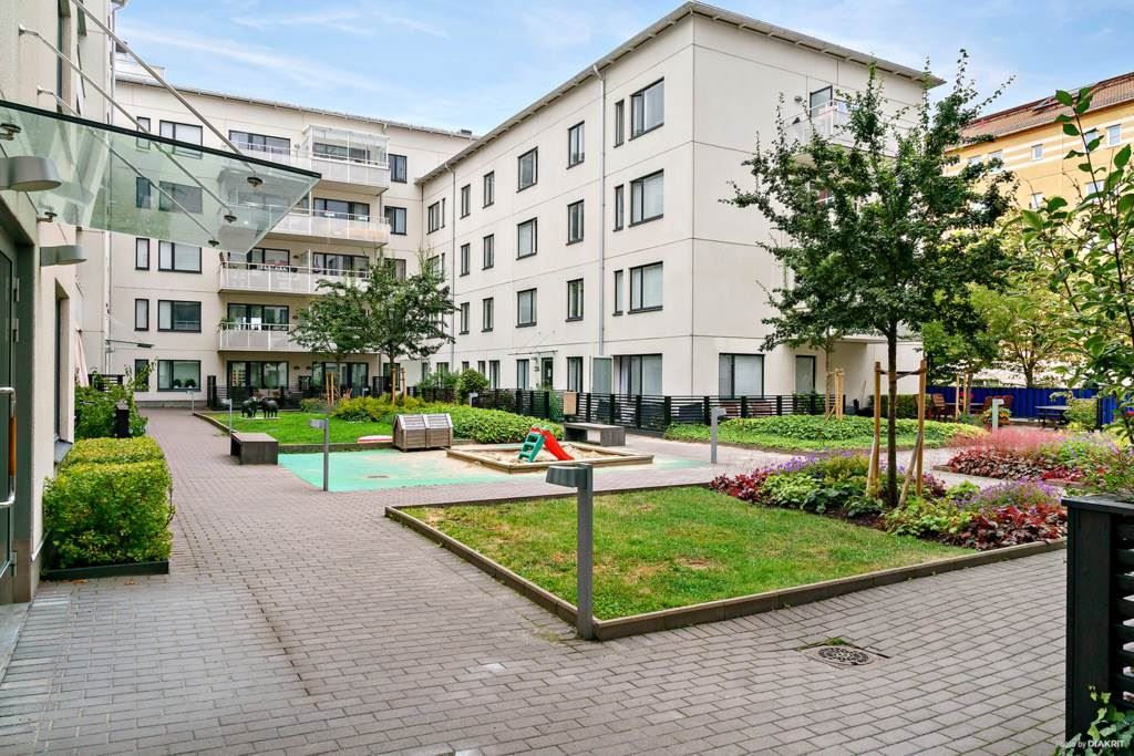 Brf Palatinens fina innergård