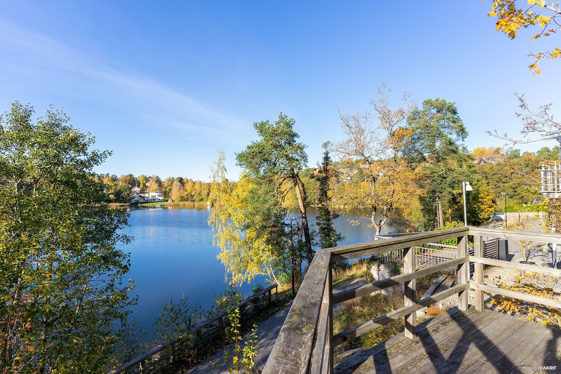Bastusjön fotograferad från området