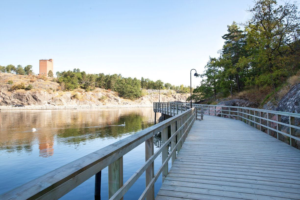 Promenadstråk till Nacka Strand