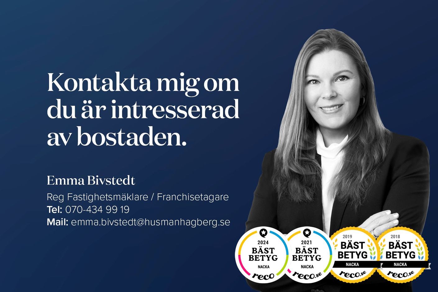 Ring mig om du vill köpa/sälja i Besqab projekt på Augustendalsvägen/Lokomobilvägen/Tändkulevägen!