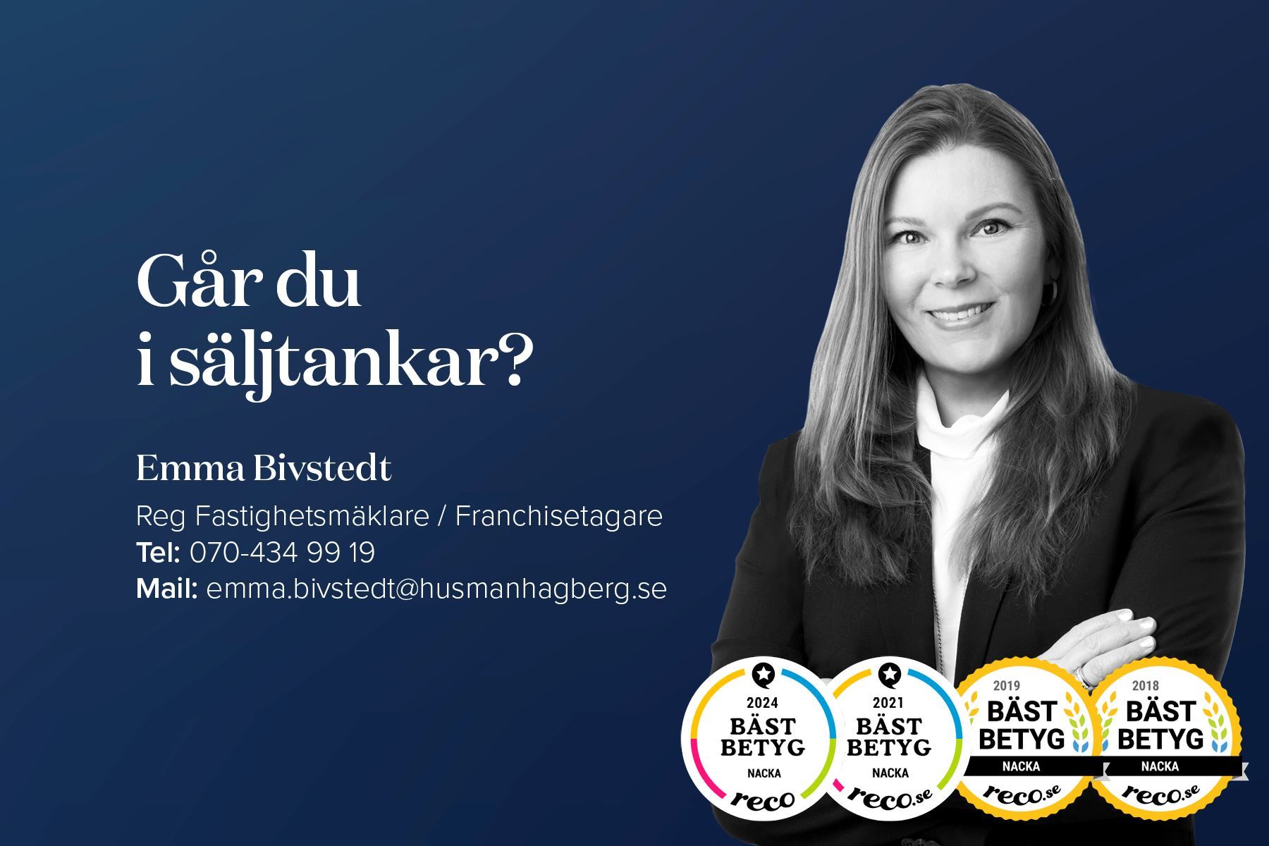 Går du i säljtankar? Varmt välkommen att höra av dig för ett möte!