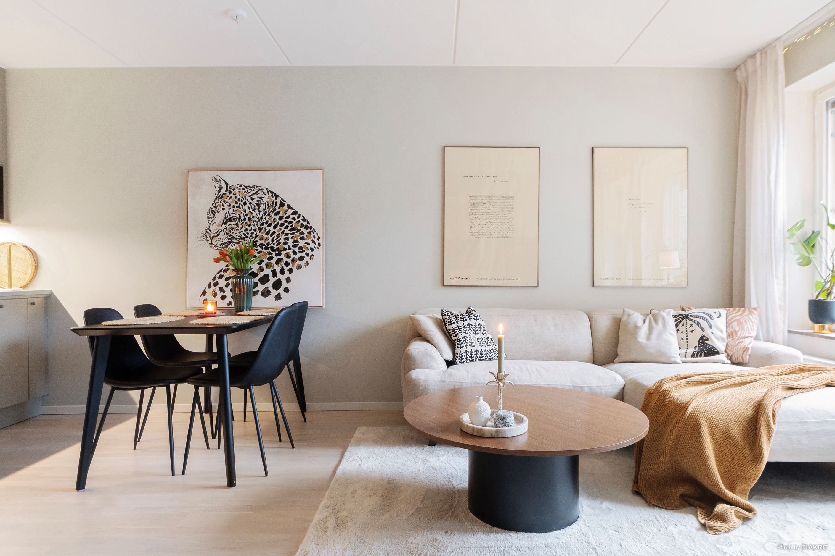 Bra plats för soffhörna