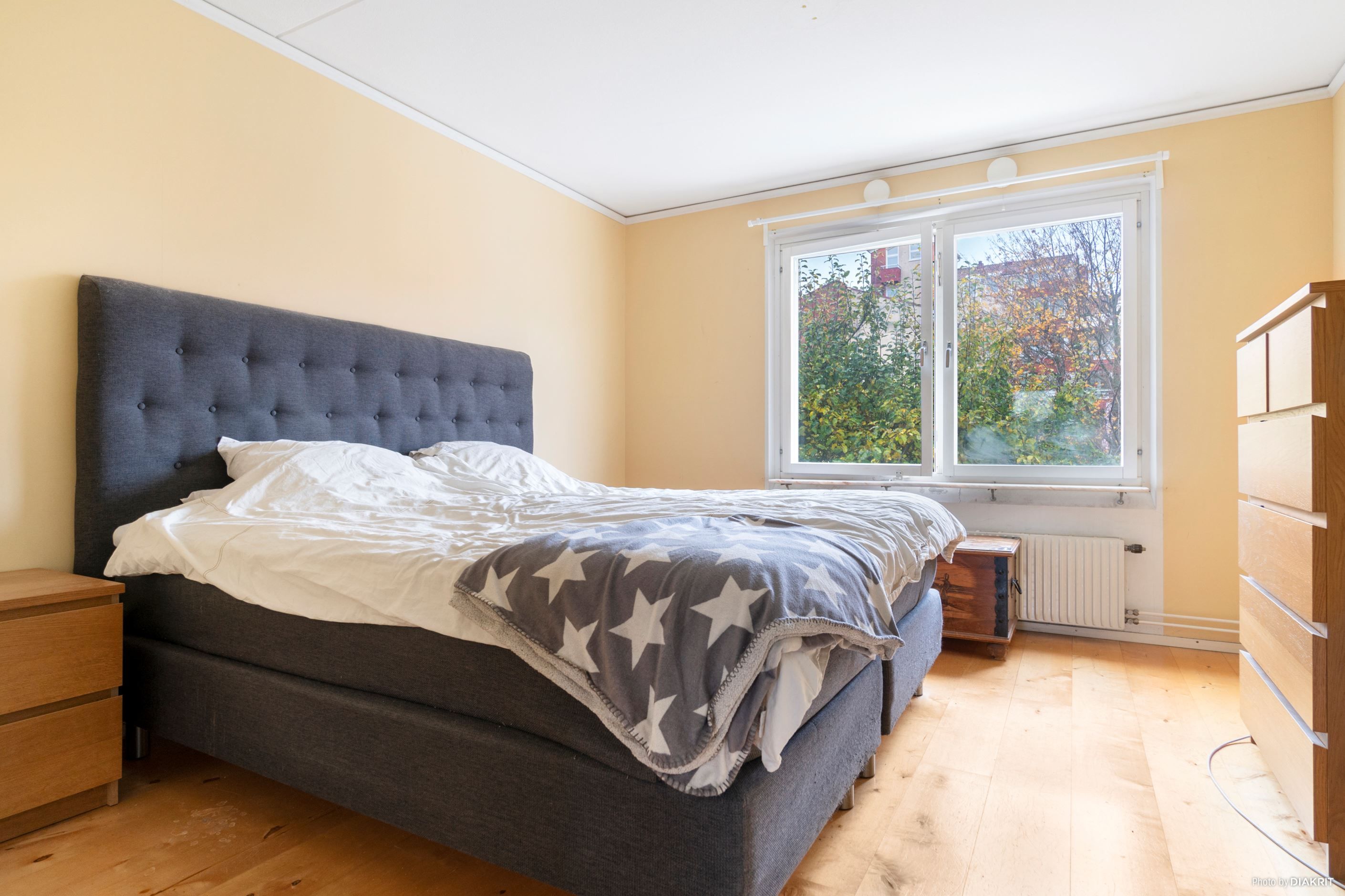 Rymligt master bedroom