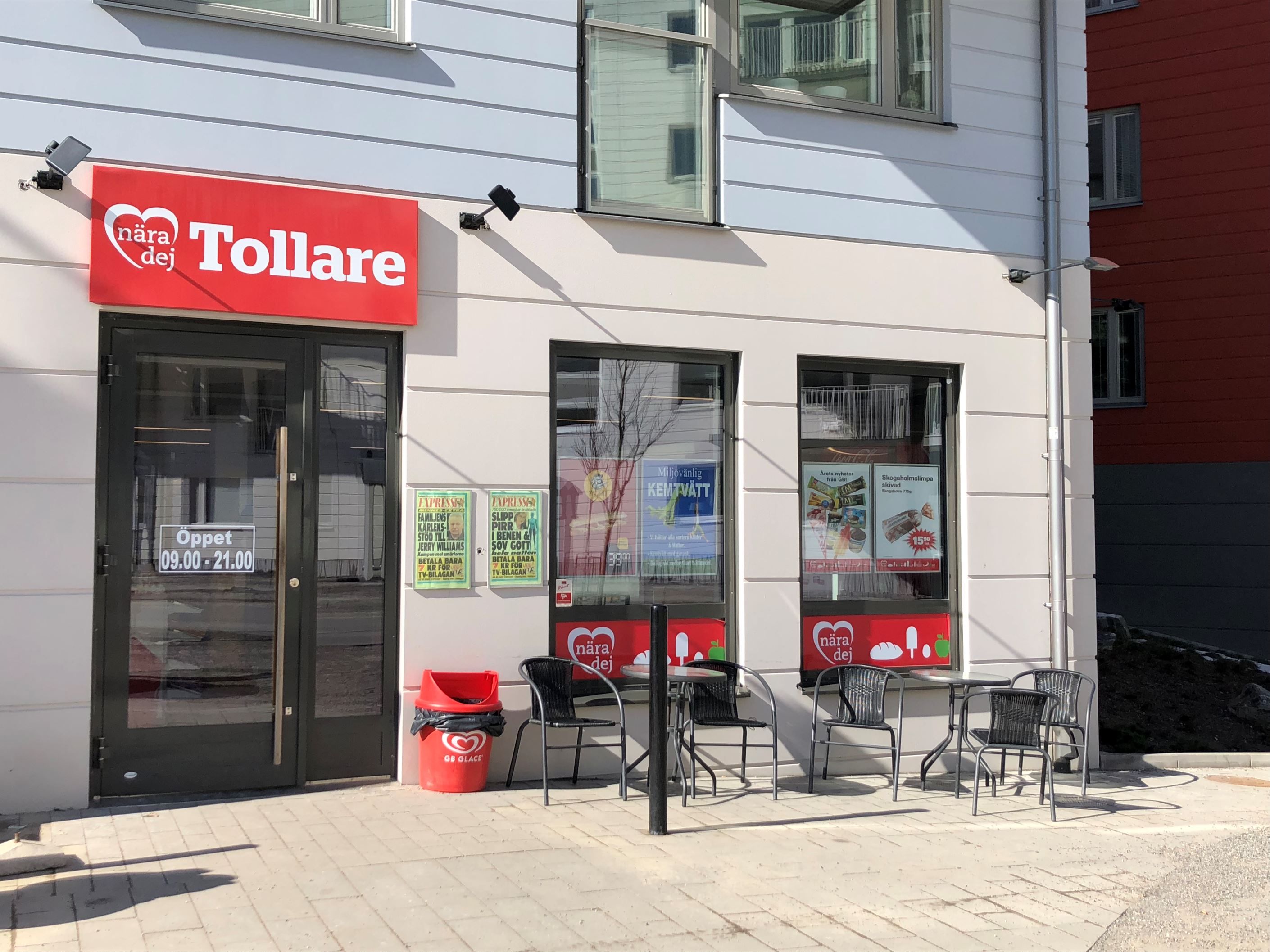 Närbutik på Tollare Torg