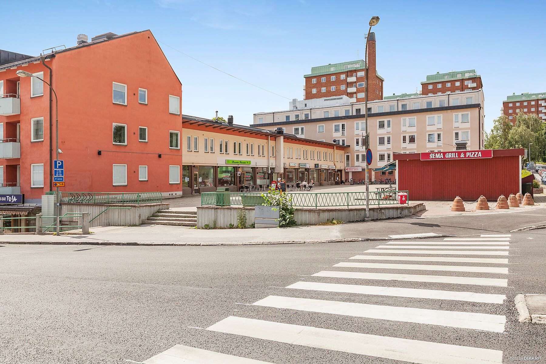 Butiker och restauranger i Finntorp