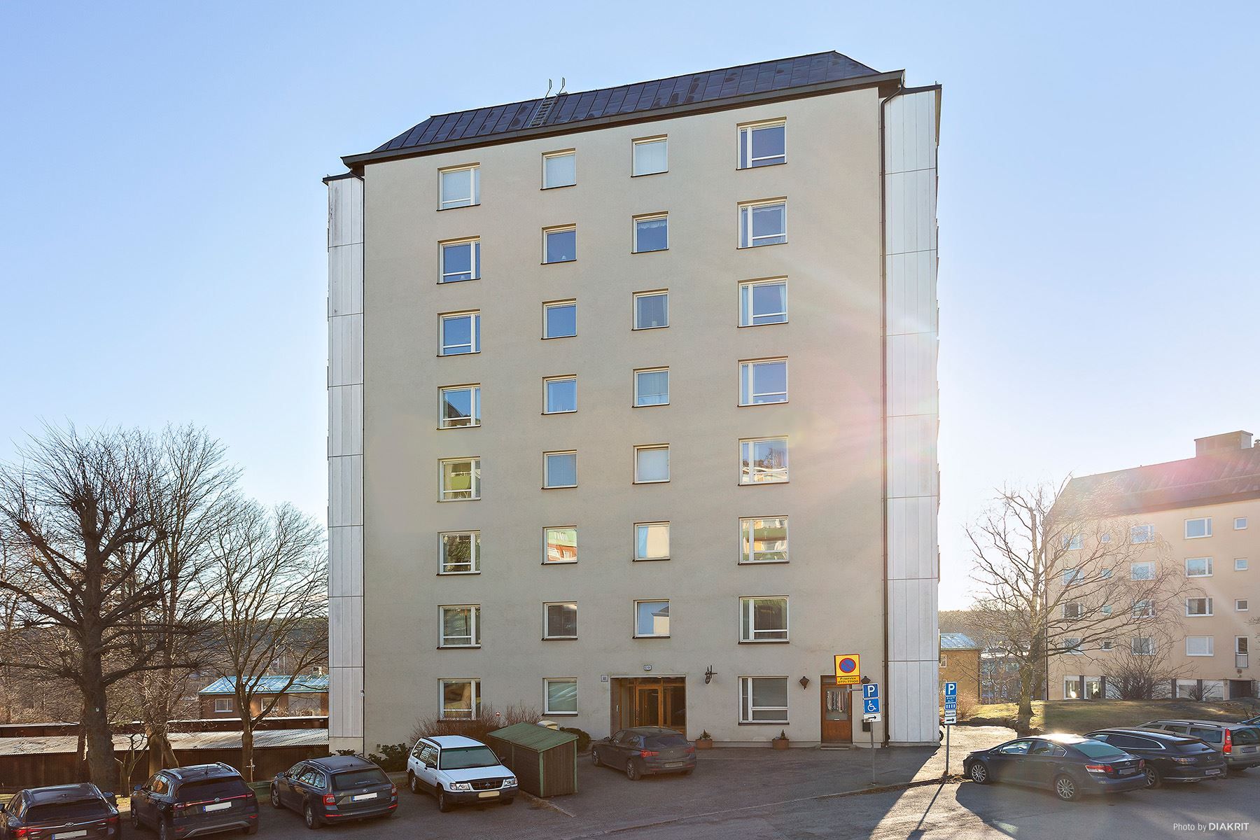 Finntorpsvägen 13 - Entrésida