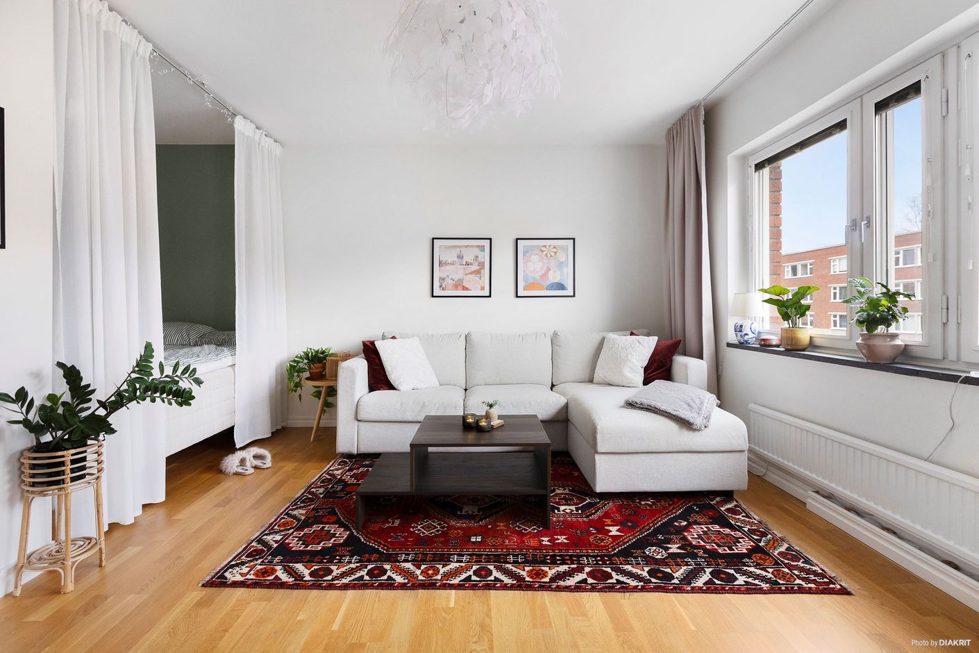 Gott om utrymme att möblera efter önskemål och behov