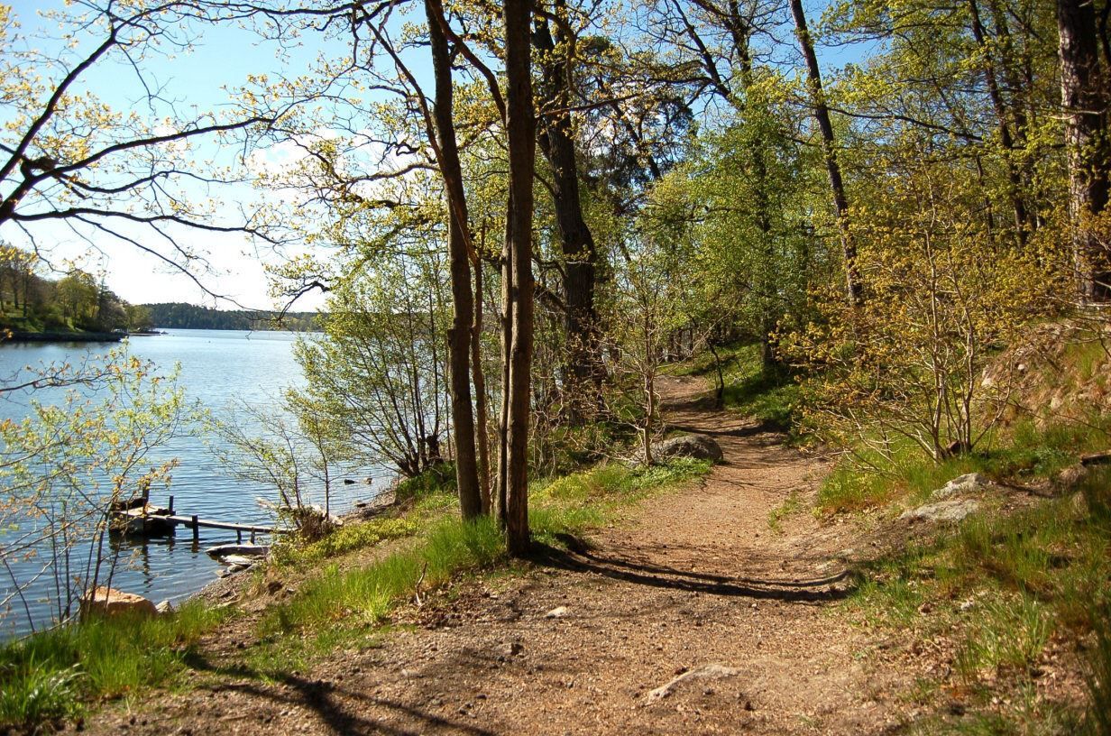 På promenad i Skuruparken