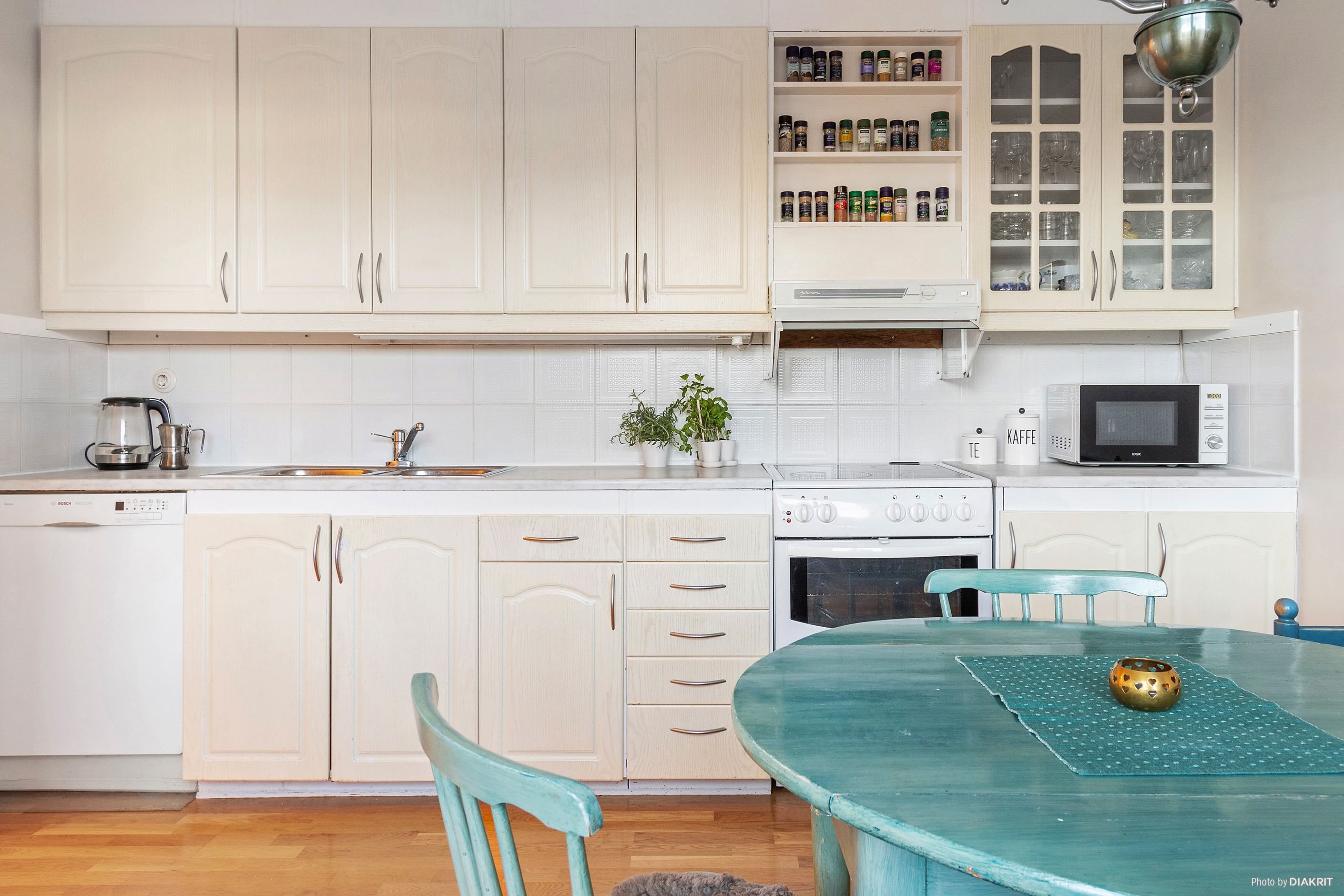 Ljust och fräscht kök