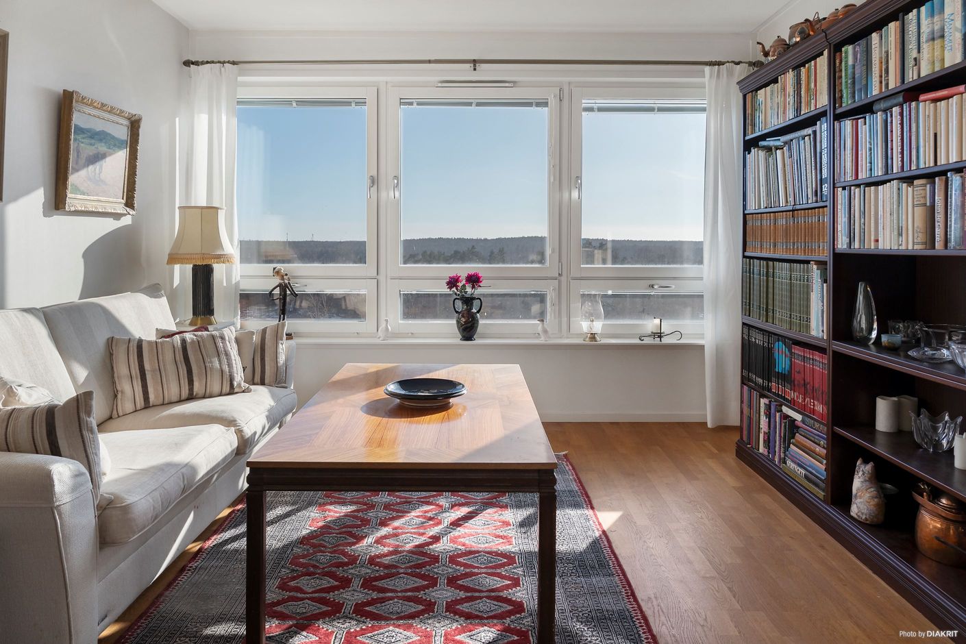 Ljusinsläppet flödar på Edinsvägen 8