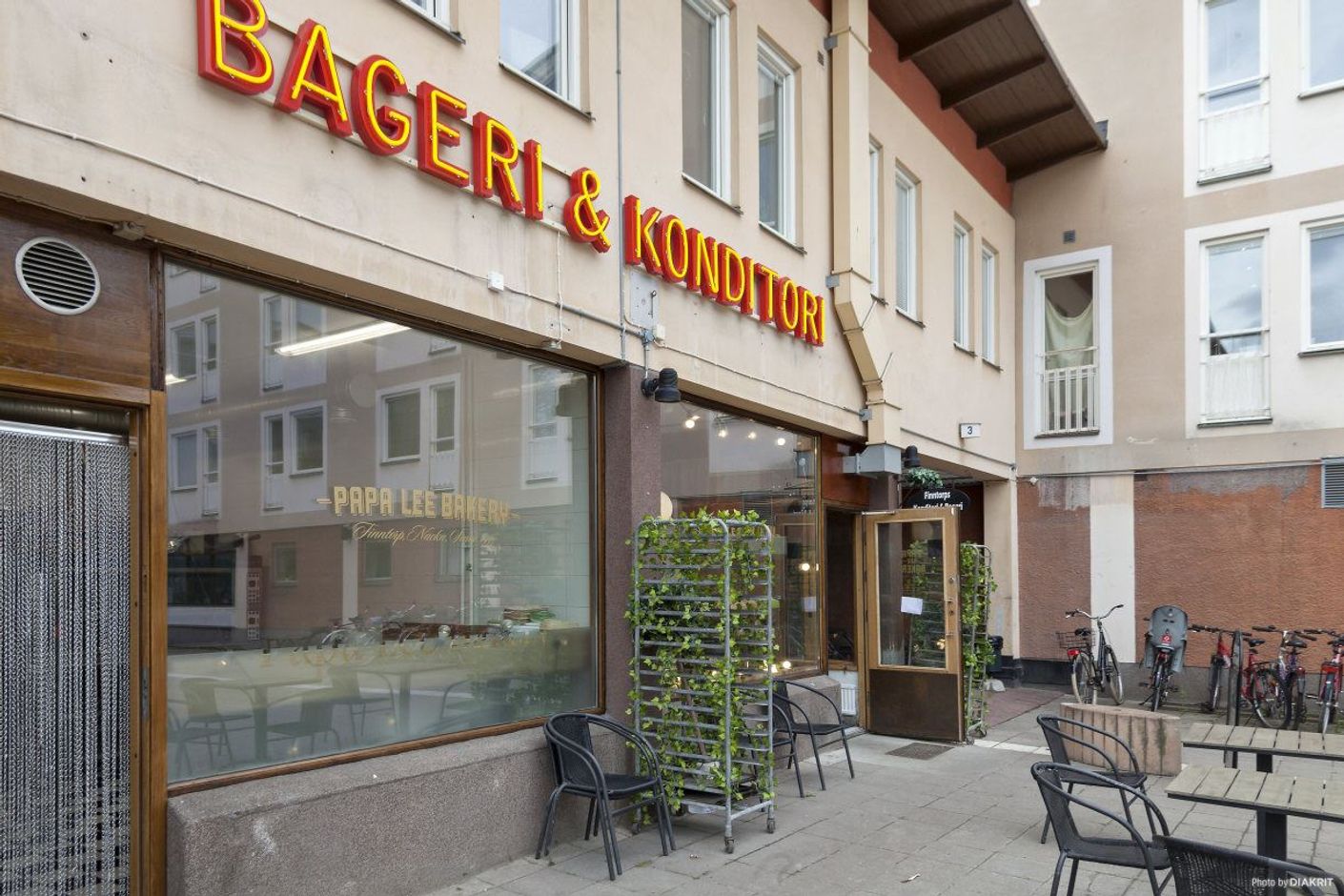 Mysigt bageri i Finntorp