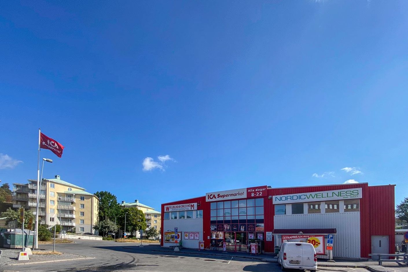 ICA + Nordic Wellness vid Ektorp centrum