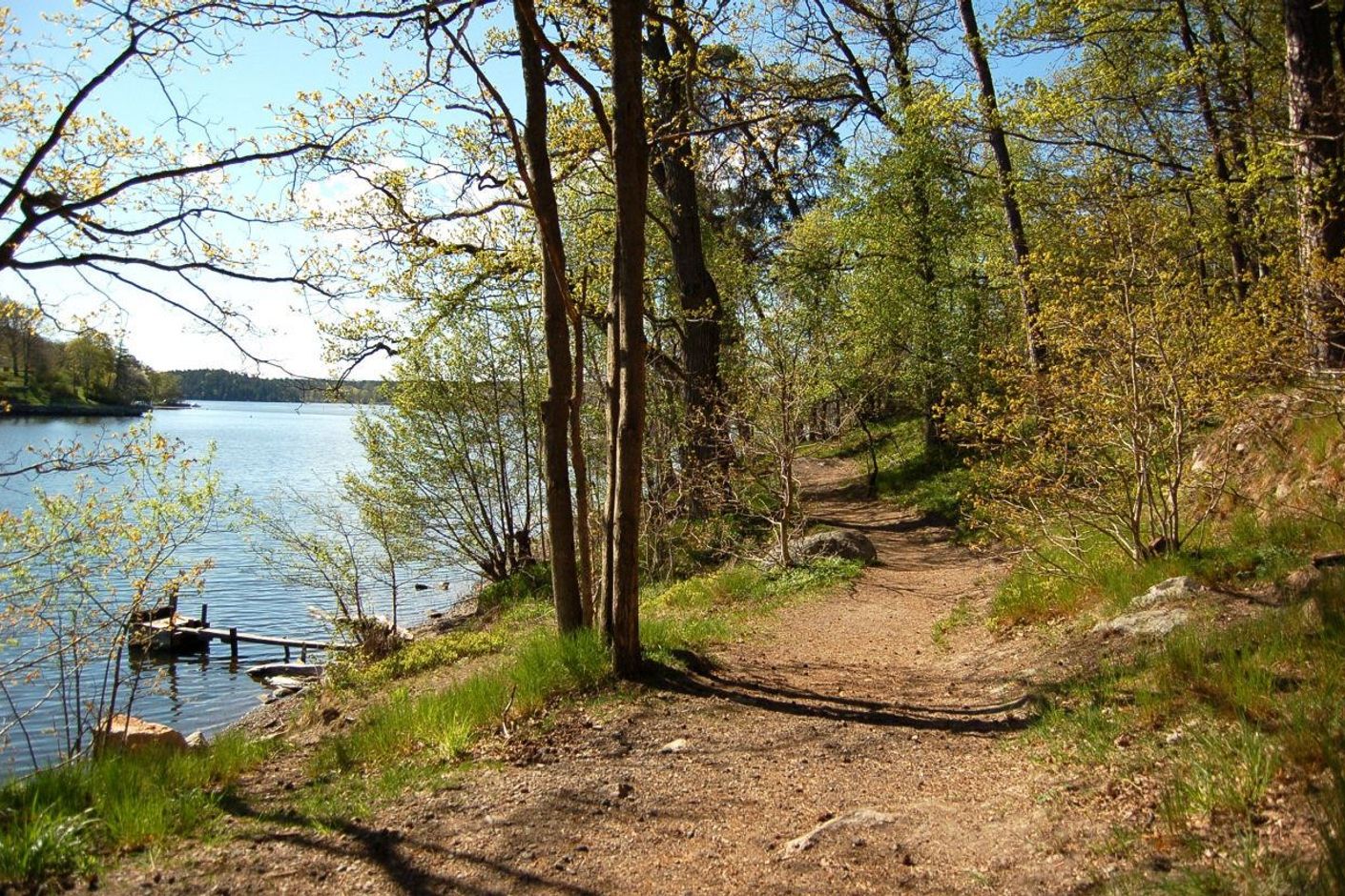 På promenad i Skuruparken