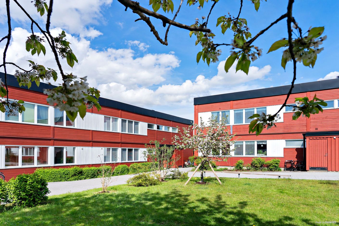 Föreningens trivsamma gård