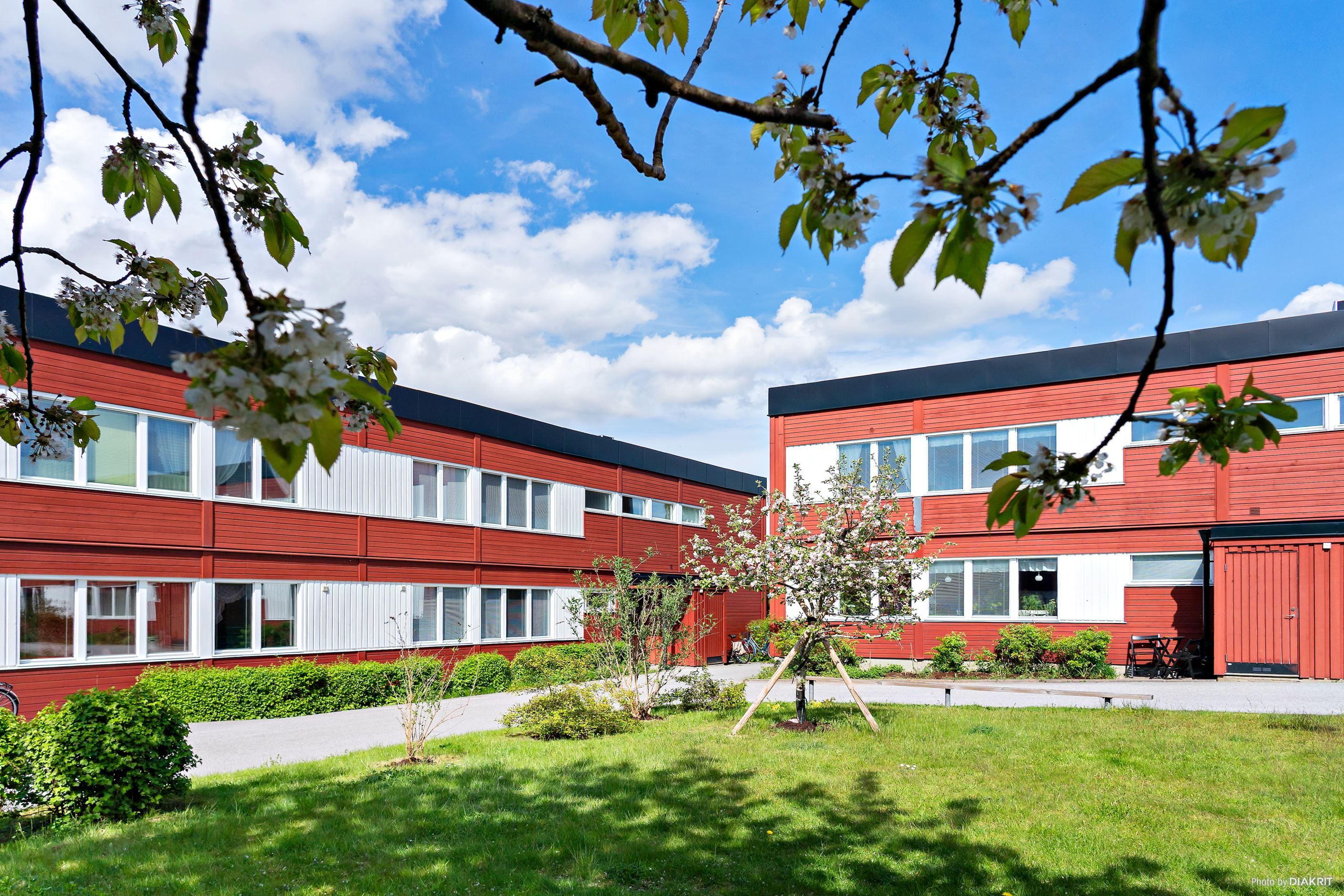 Föreningens trivsamma gård