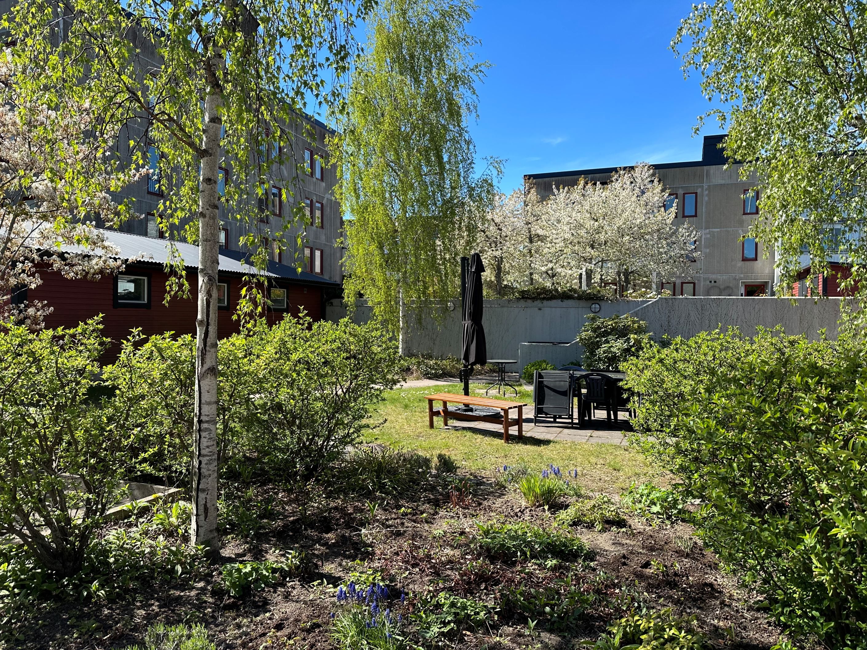 Fin uteplats i föreningen