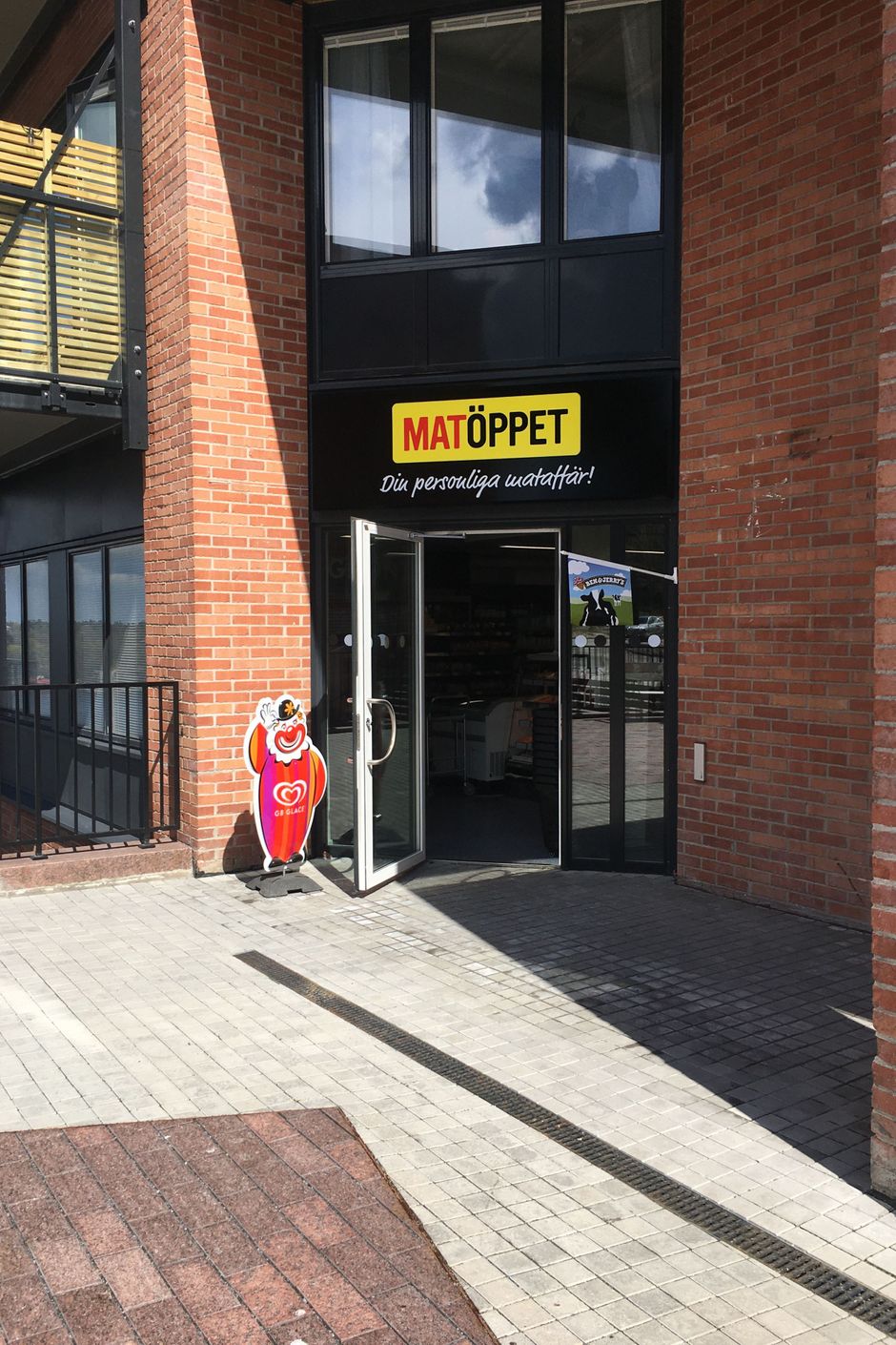 Matöppet i Nacka strand