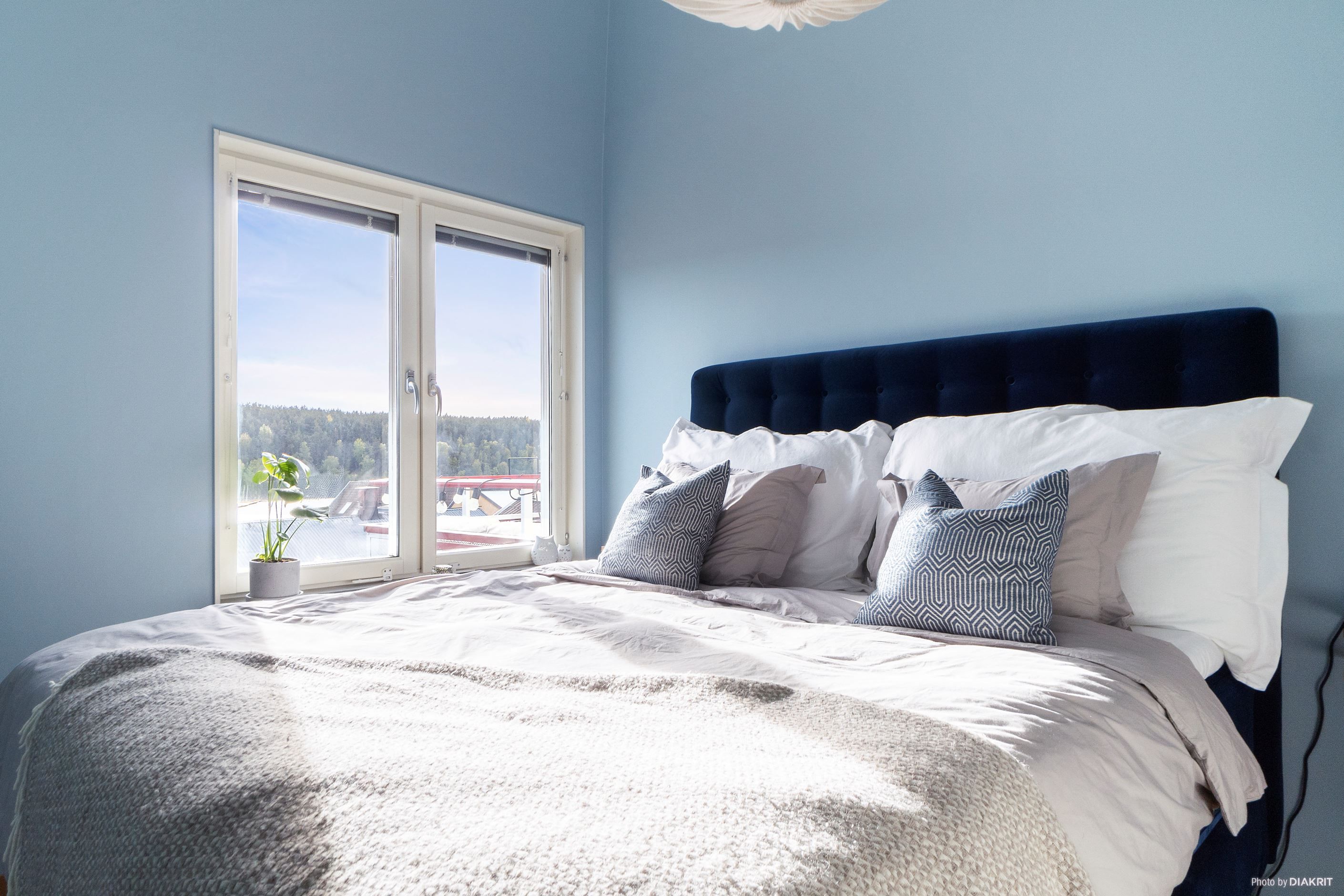 Fin utsikt även från sovrummet!