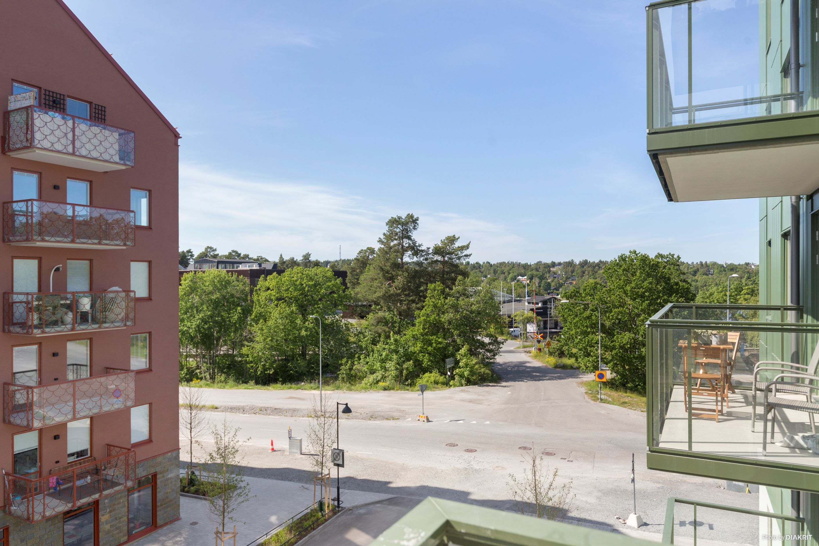 Vy från balkongen