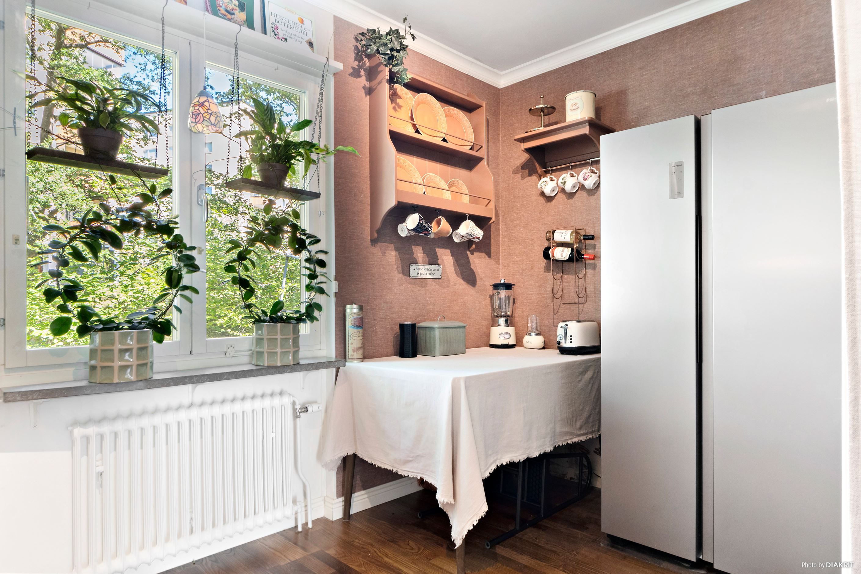 Plats för matbord i köket