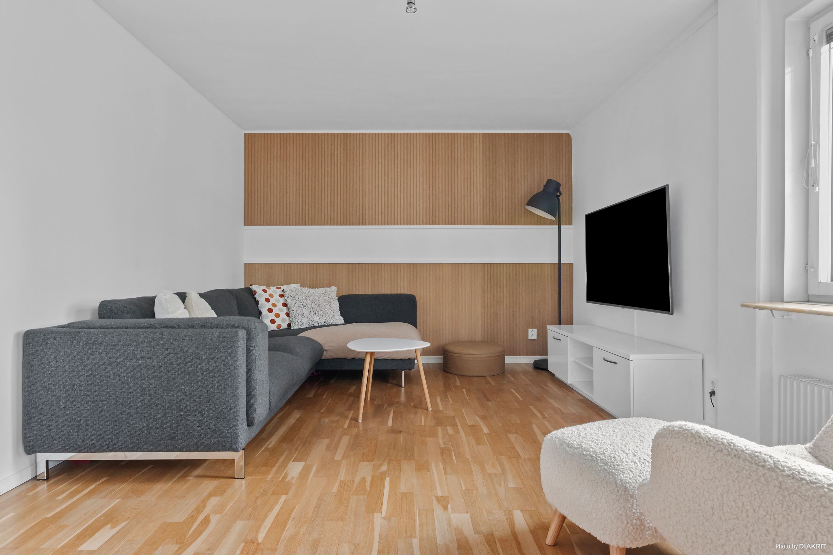 Fondvägg med dekorativ wood on wall