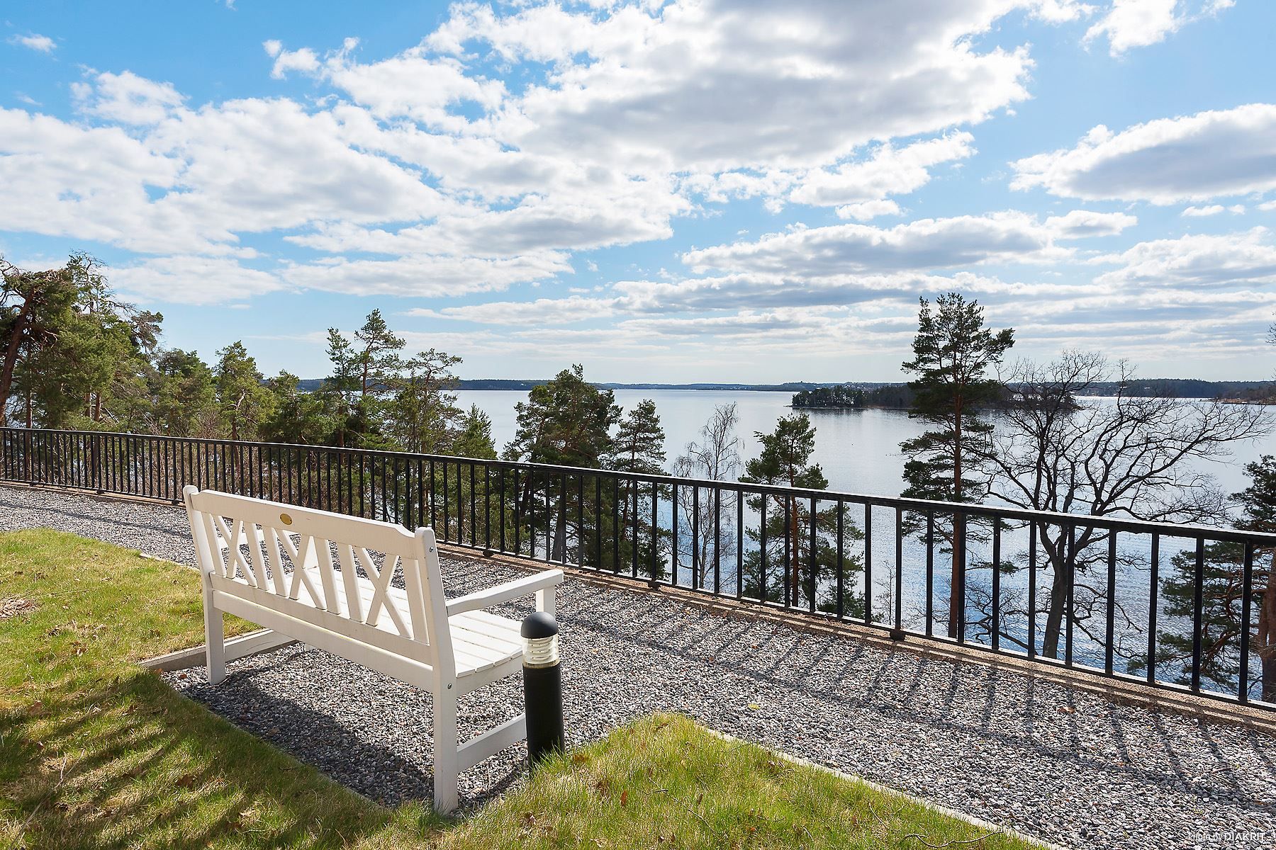 Vy från Villa Boberg