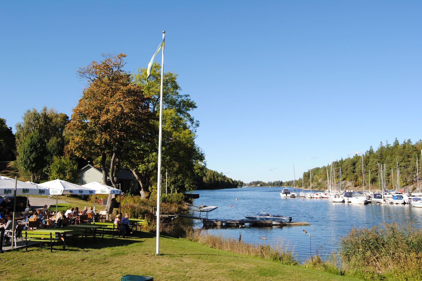 Restauranf Långa Raden i Velamsund