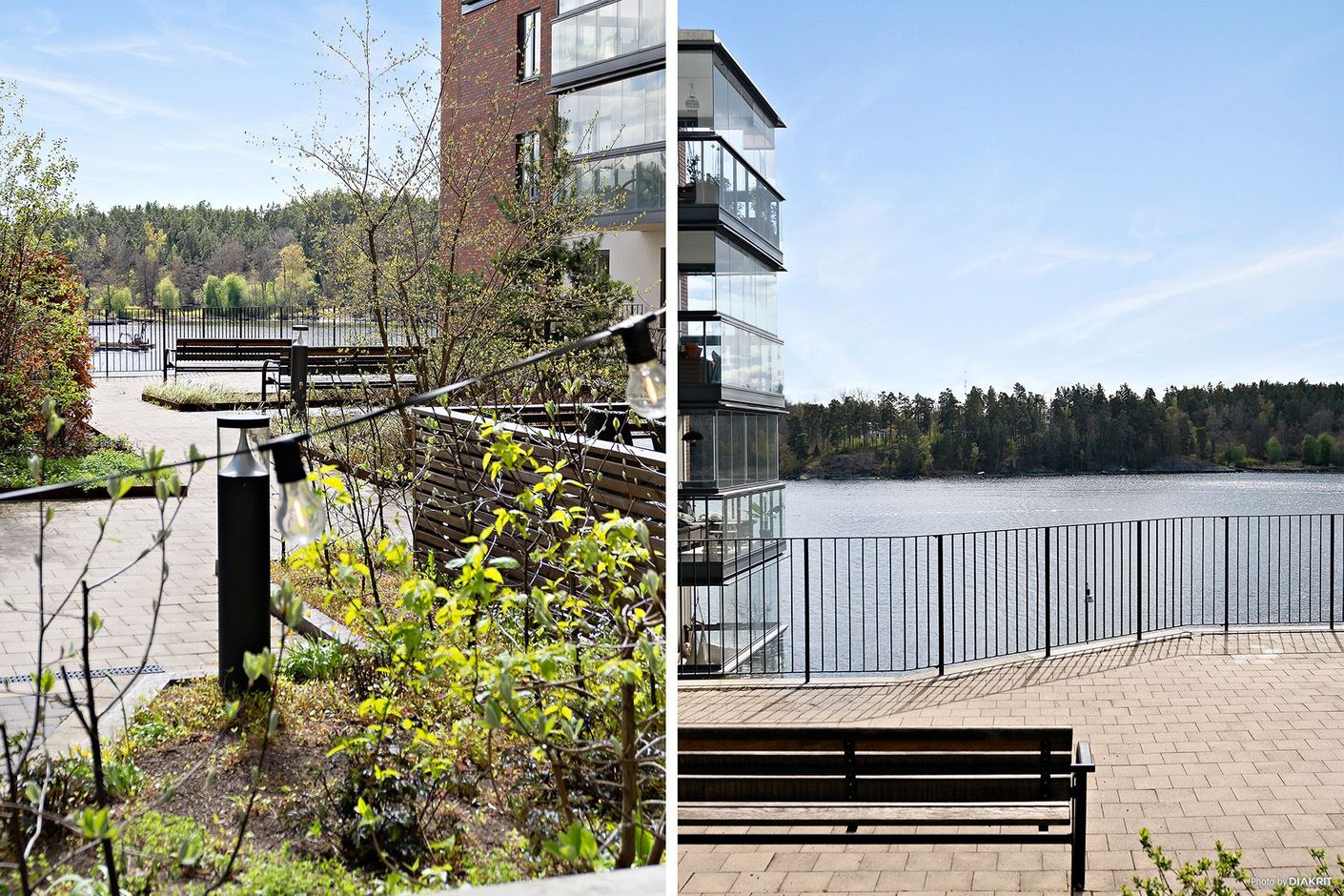 Utsikt från uteplatsen