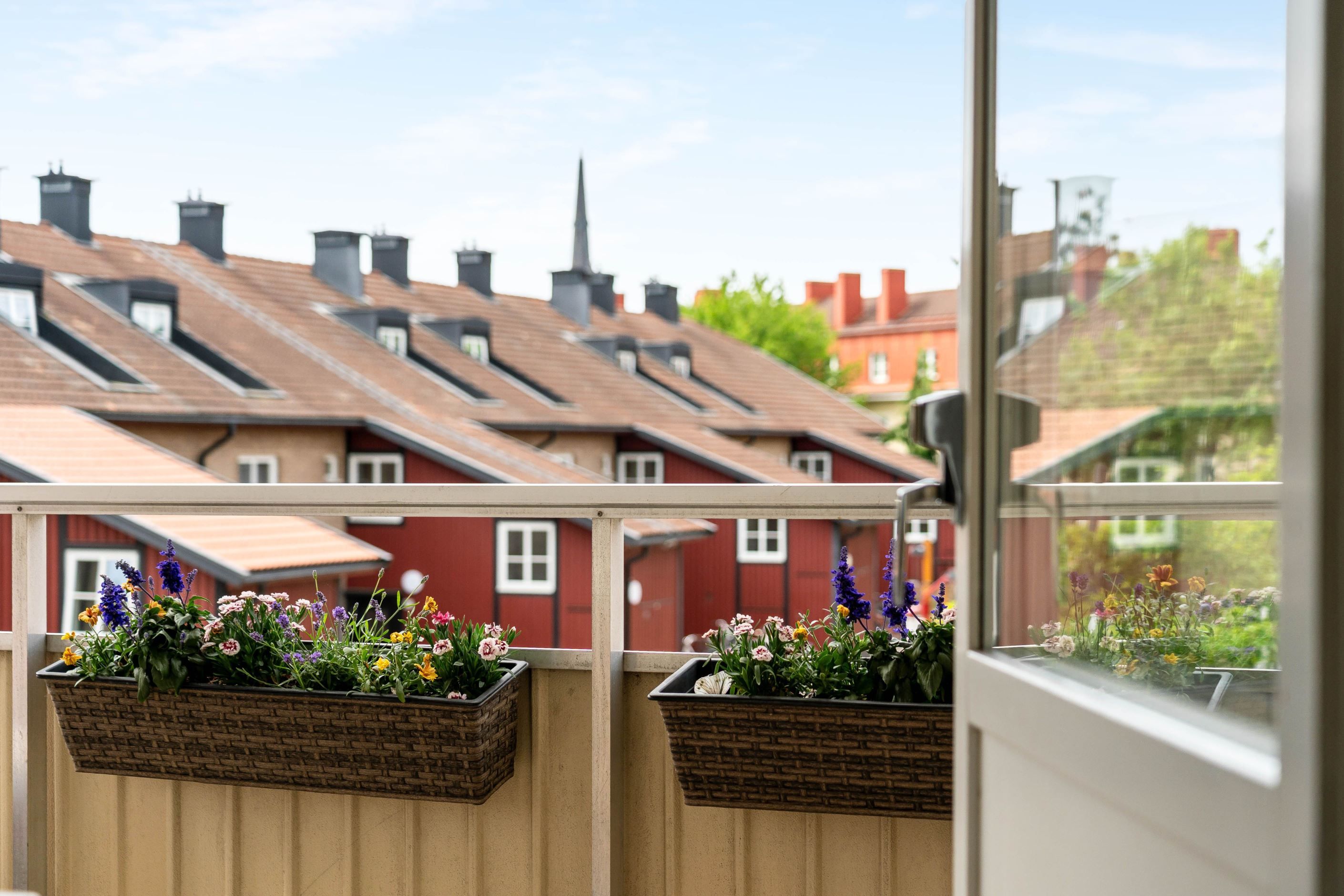 Balkong med utsikt