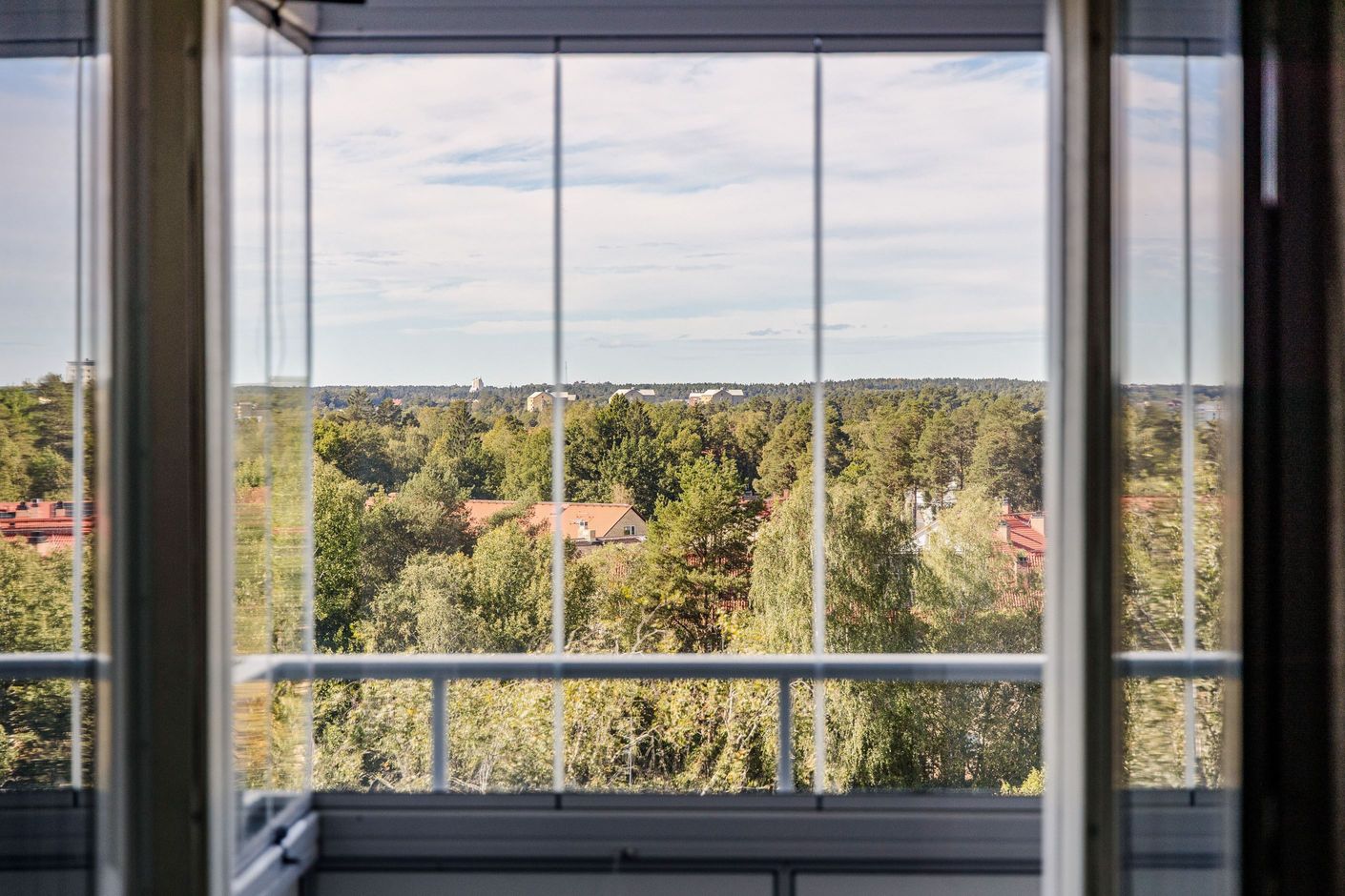 Utsikt från balkong