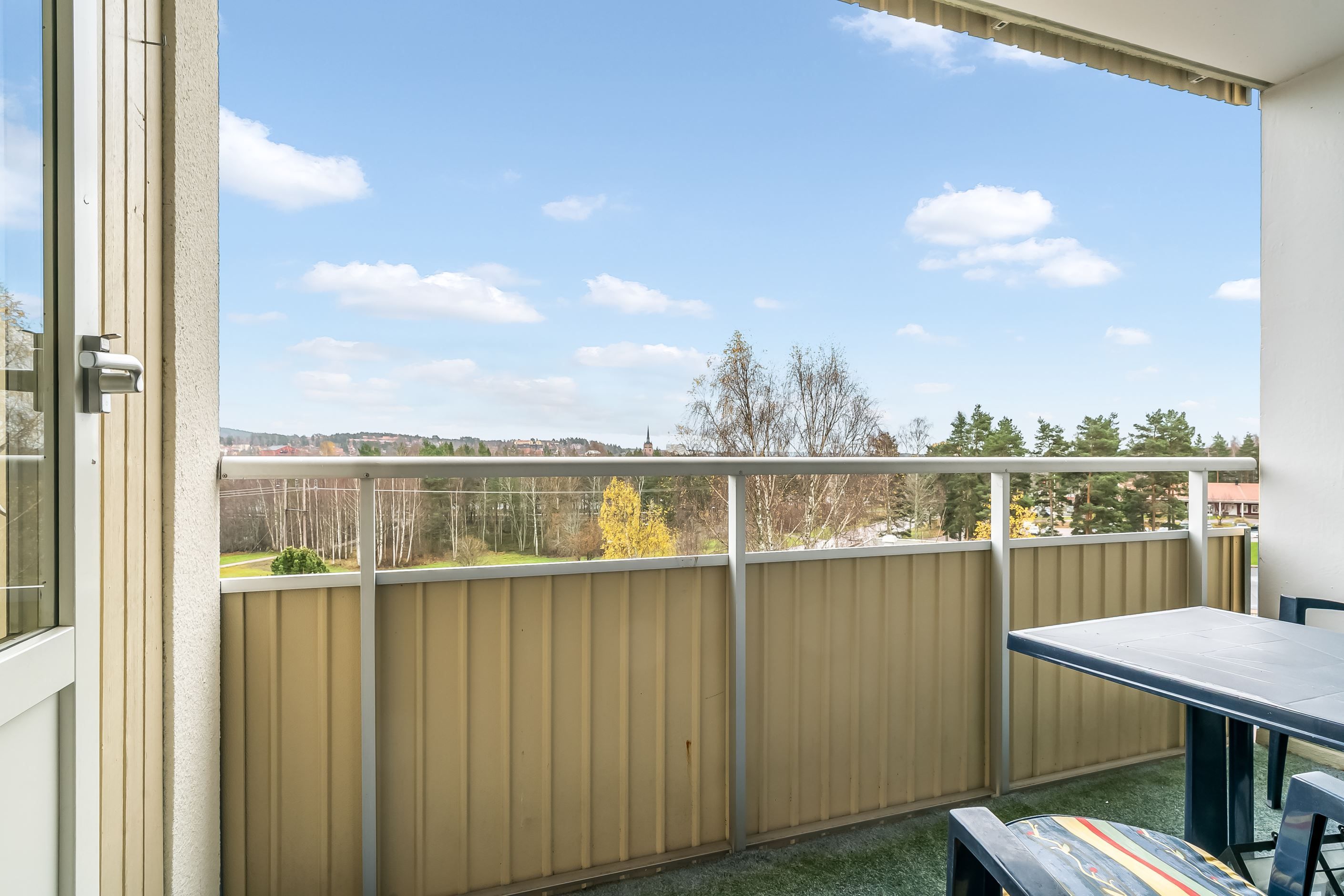 Balkong med utsikt