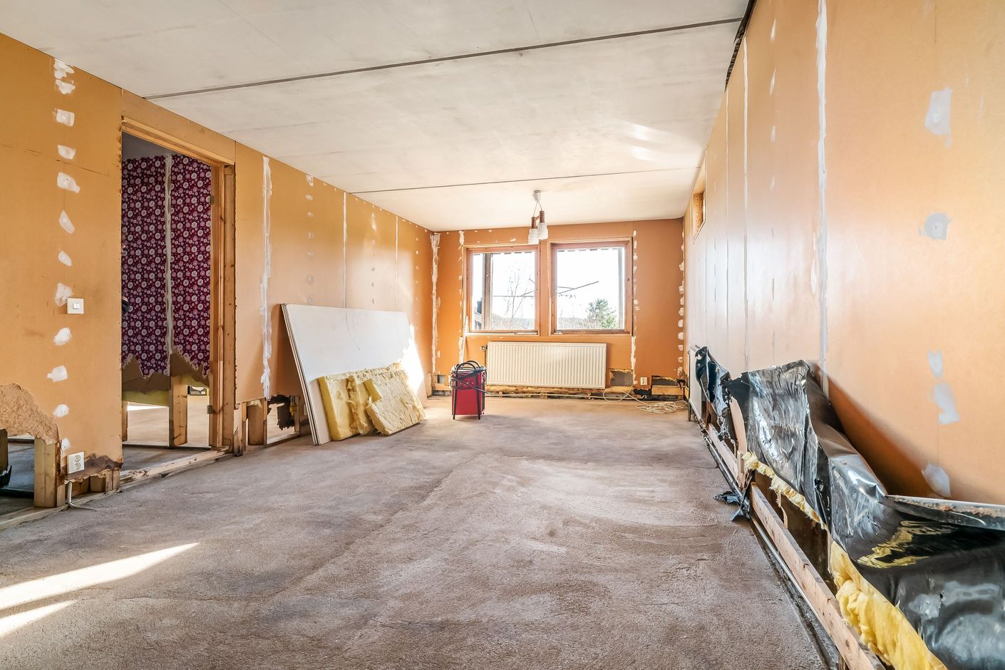 Källarplan i behov av renovering