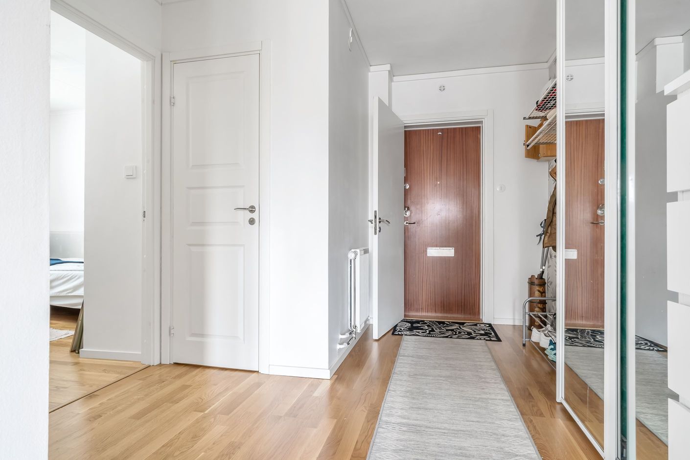 Hall med bra förvaring