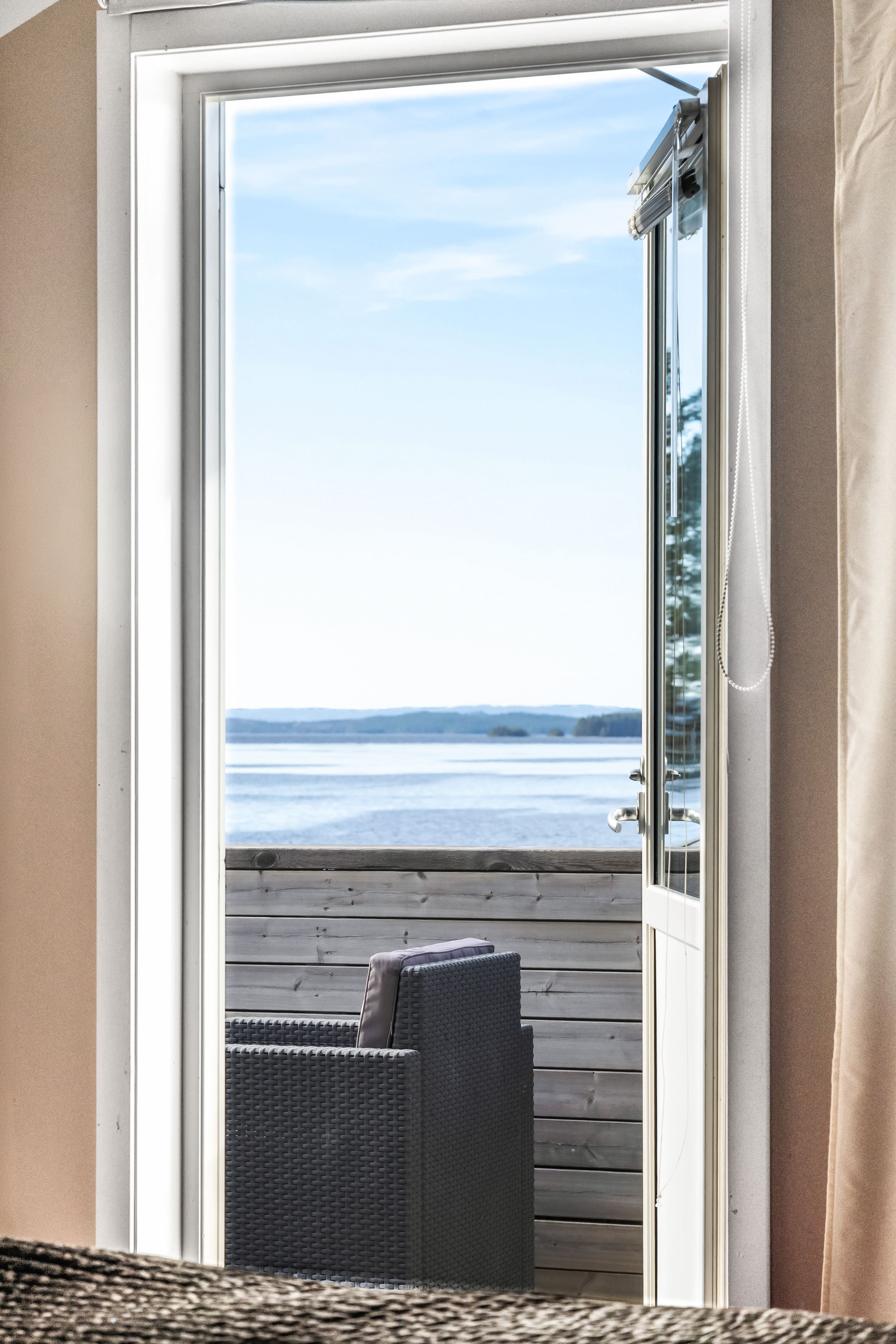 Balkong med utsikt