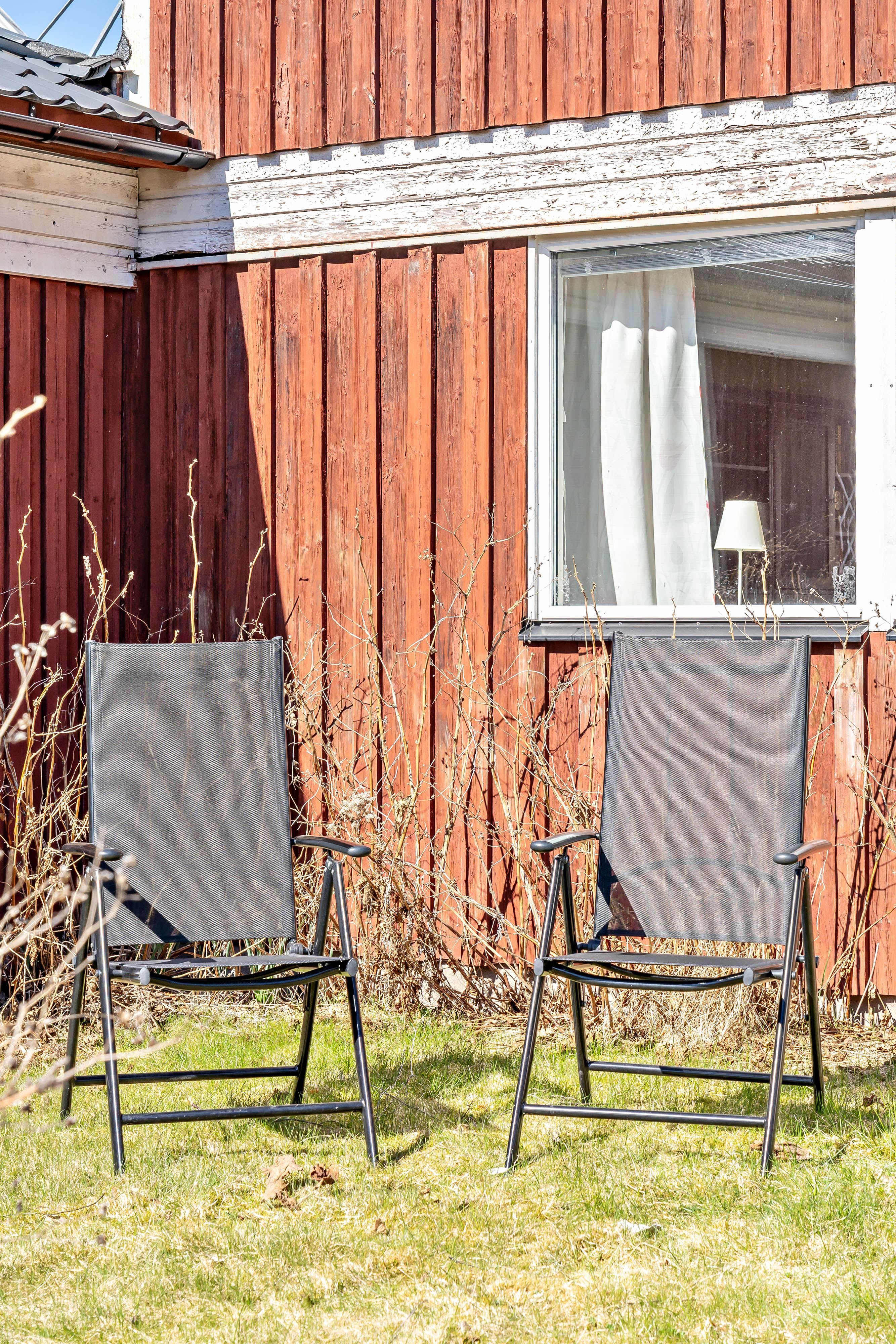 Morgonsolen möter dig på framsidan av huset