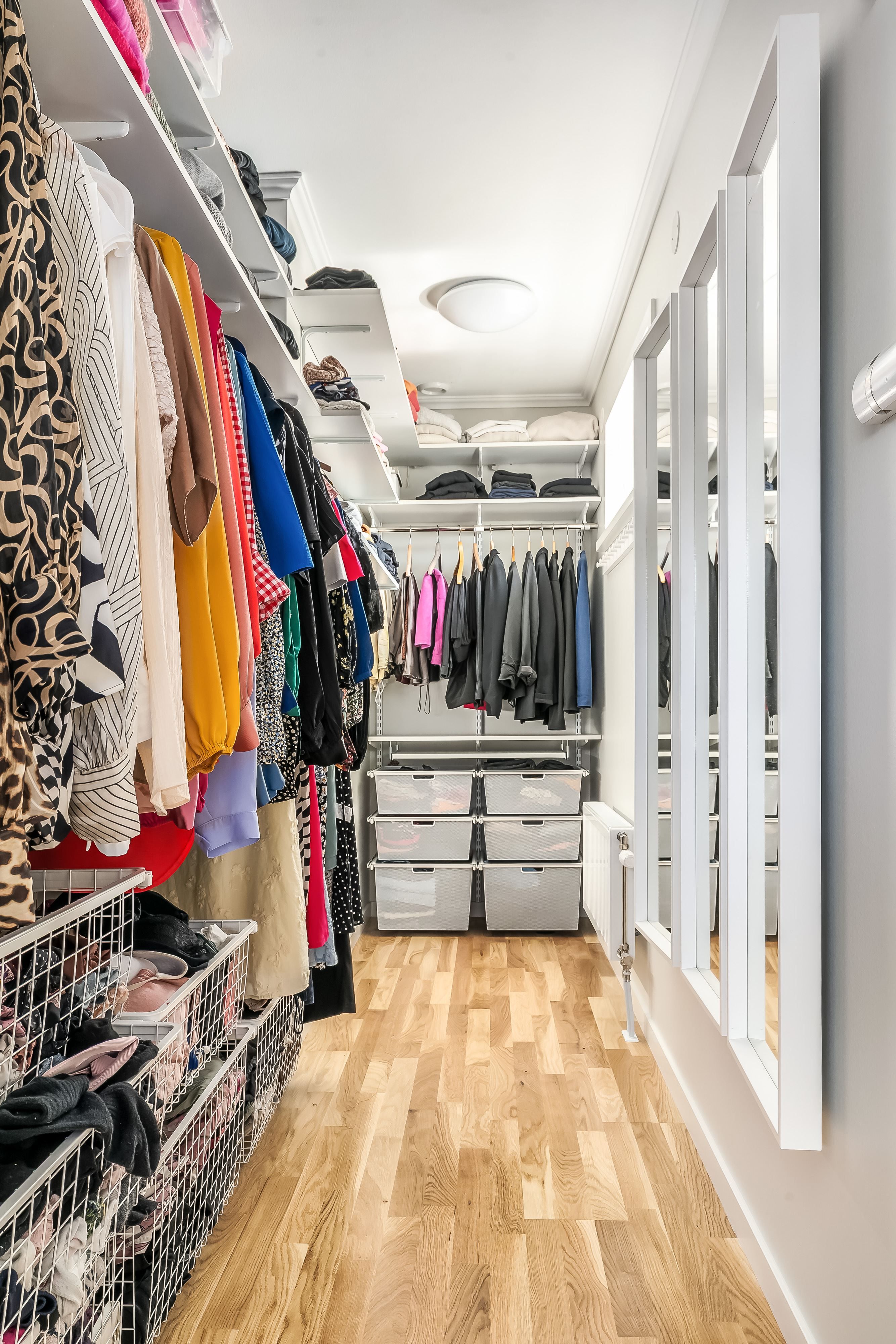 Walk in closet - klädkammare