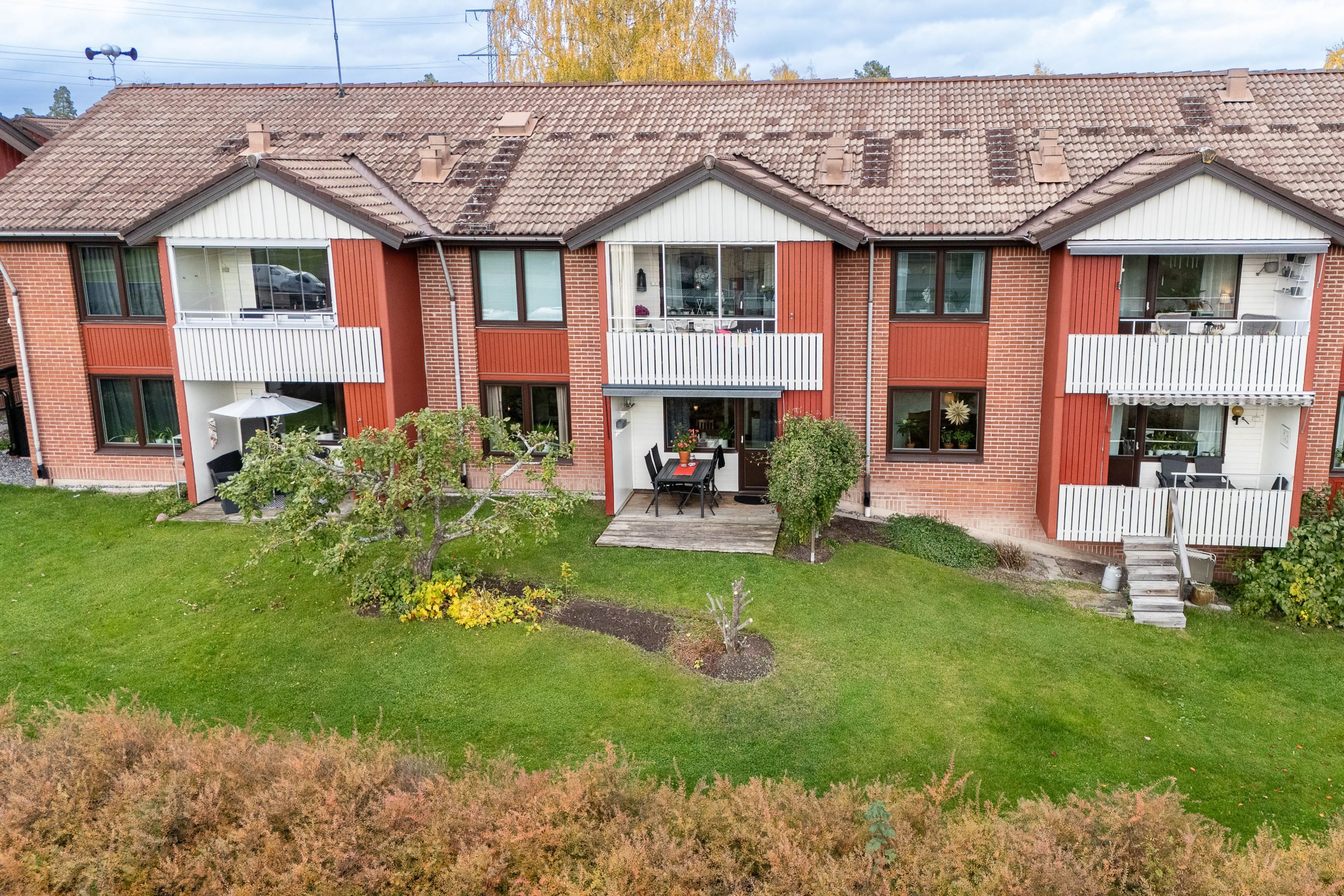 Rymlig 3:a i markplan med soligt läge