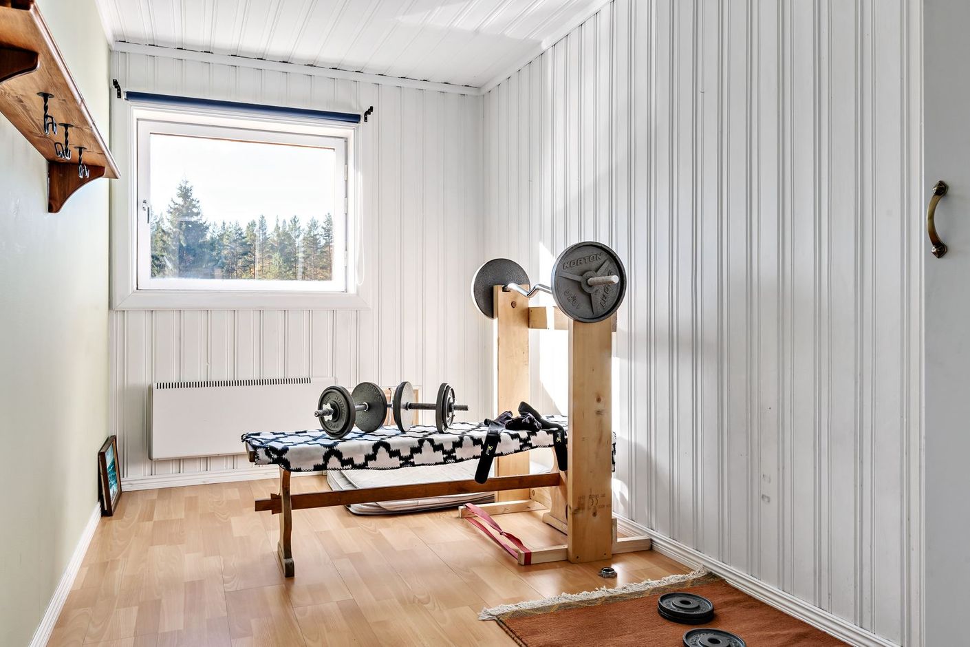 Sovrum eller träningsrum