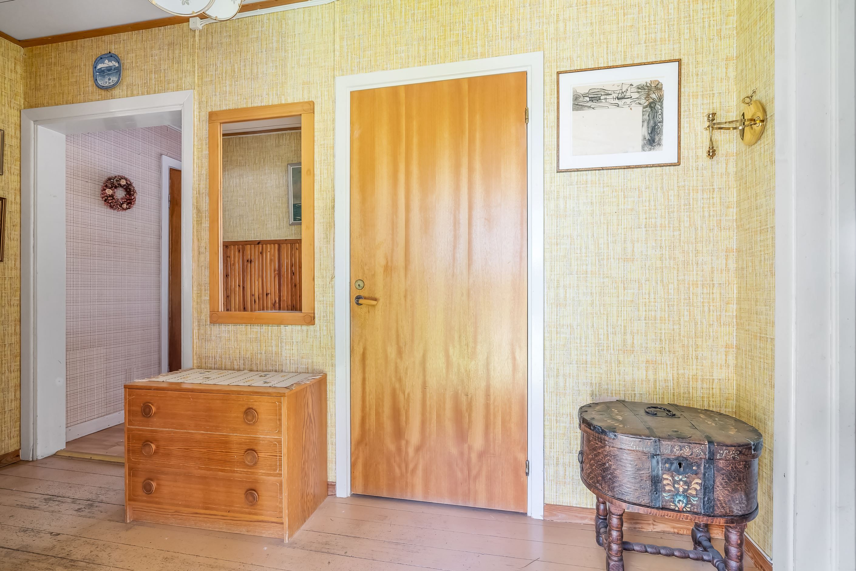 Hall med bra plats för avhängning